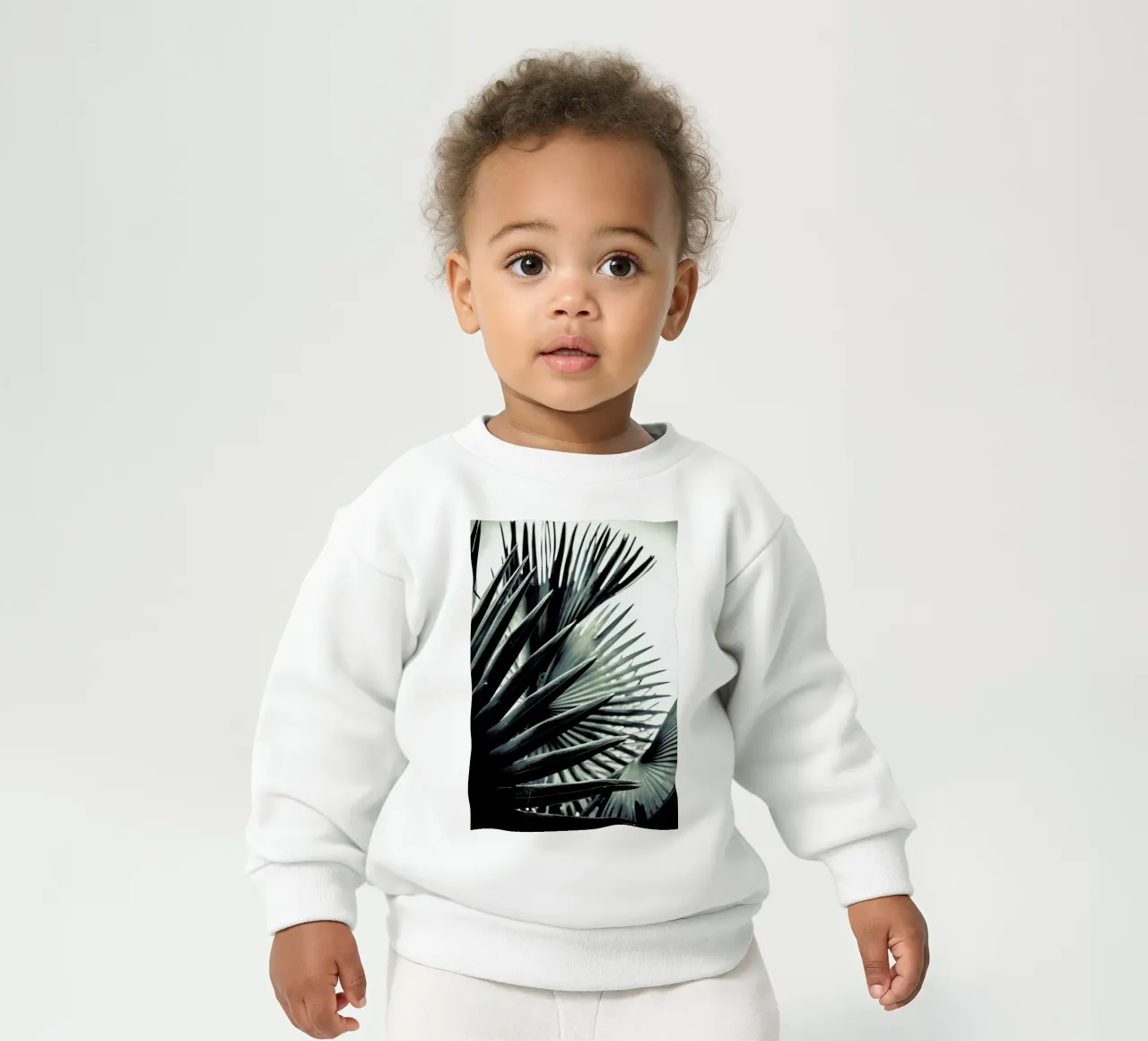 Palm Shade 2 baby sweatshirt by Chris Abatzis