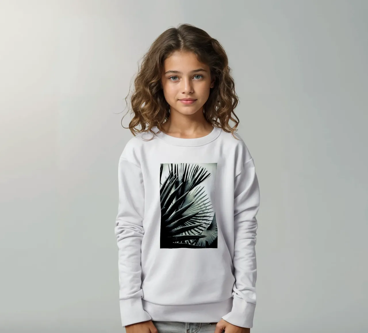 Palm Shade 2 kids sweatshirt by Chris Abatzis
