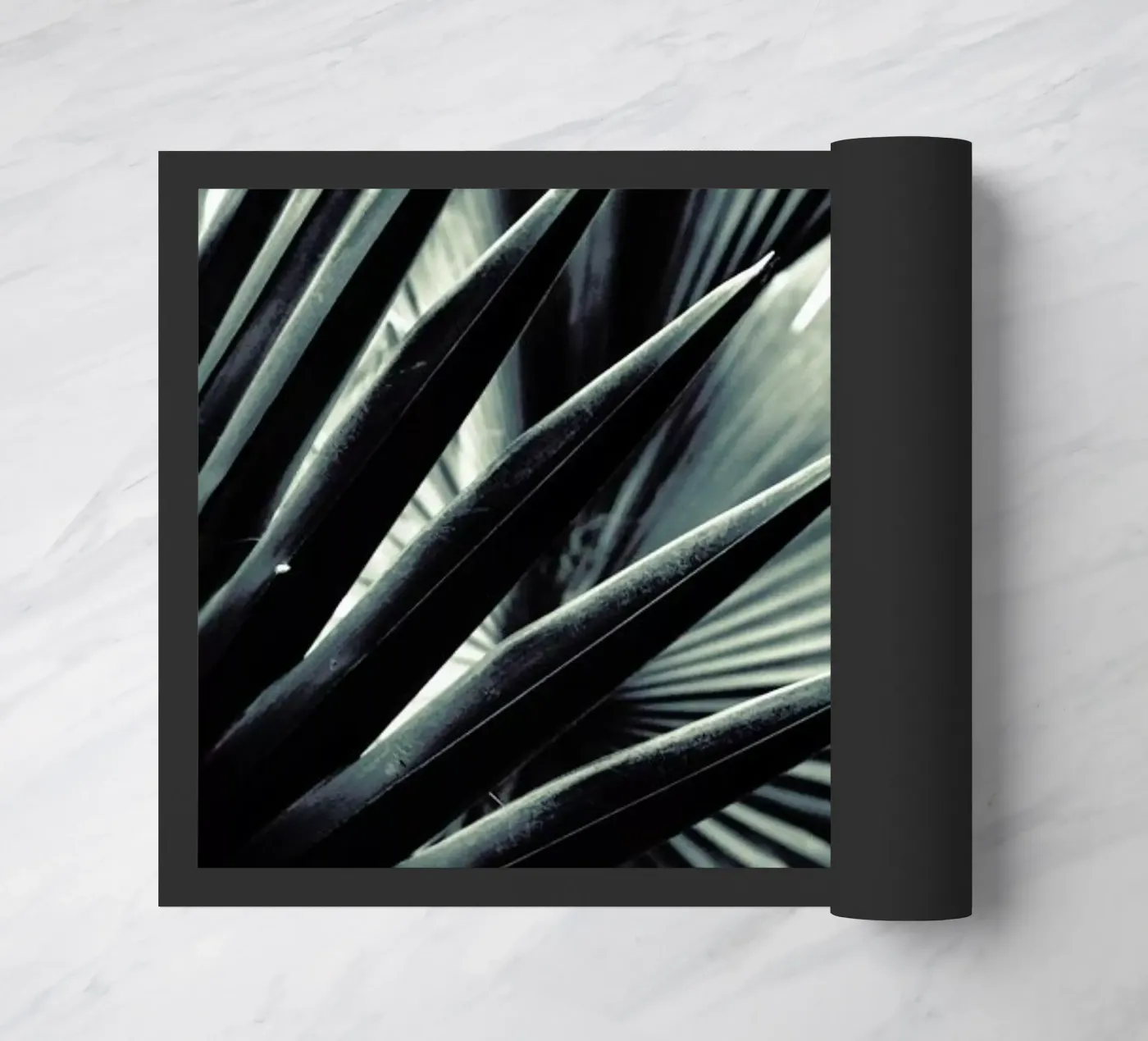 Palm Shade 2 doormat by Chris Abatzis