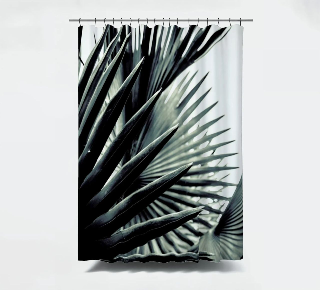 Palm Shade 2 Duschvorhang von Chris Abatzis