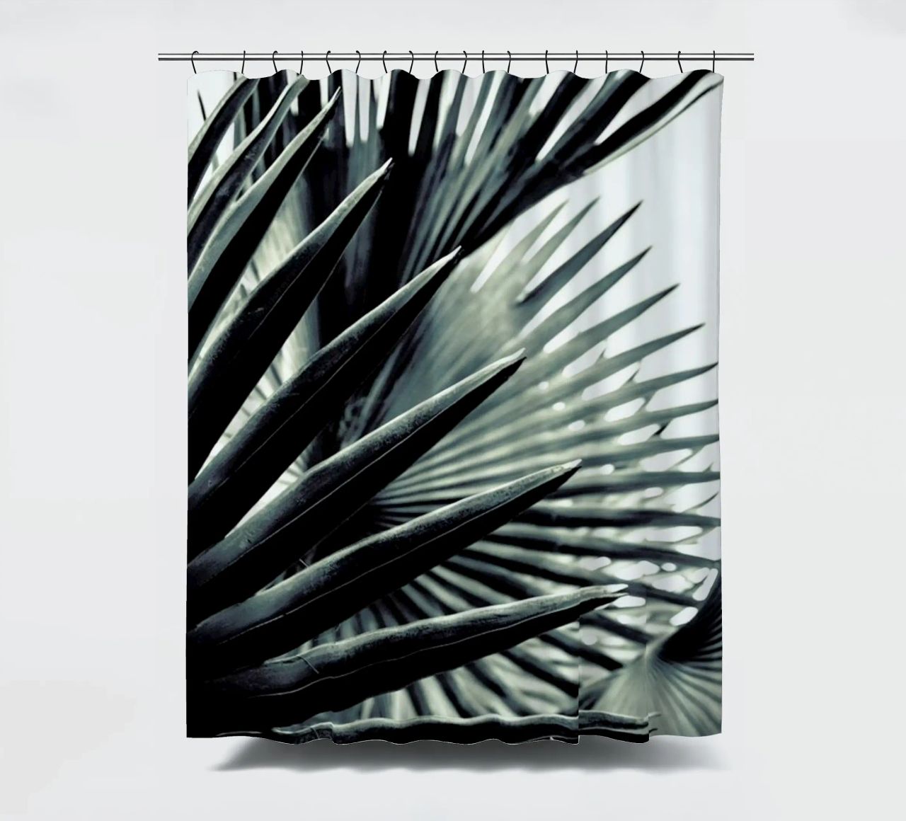 Palm Shade 2 Duschvorhang von Chris Abatzis
