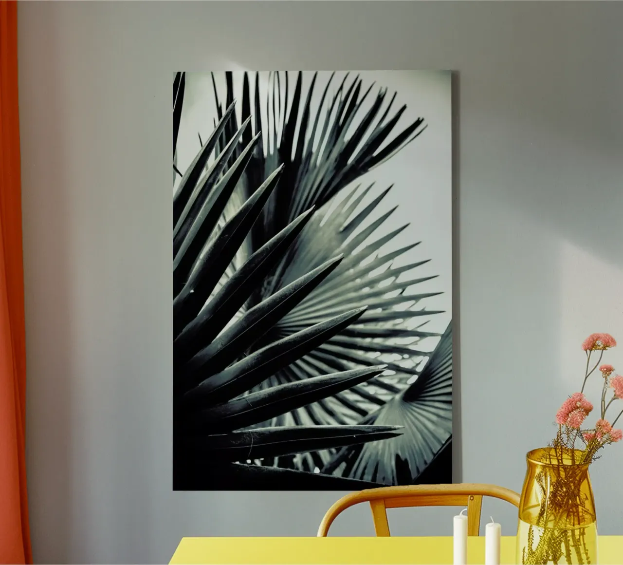 Palm Shade 2 tela con Cornice a cassetta da Chris Abatzis