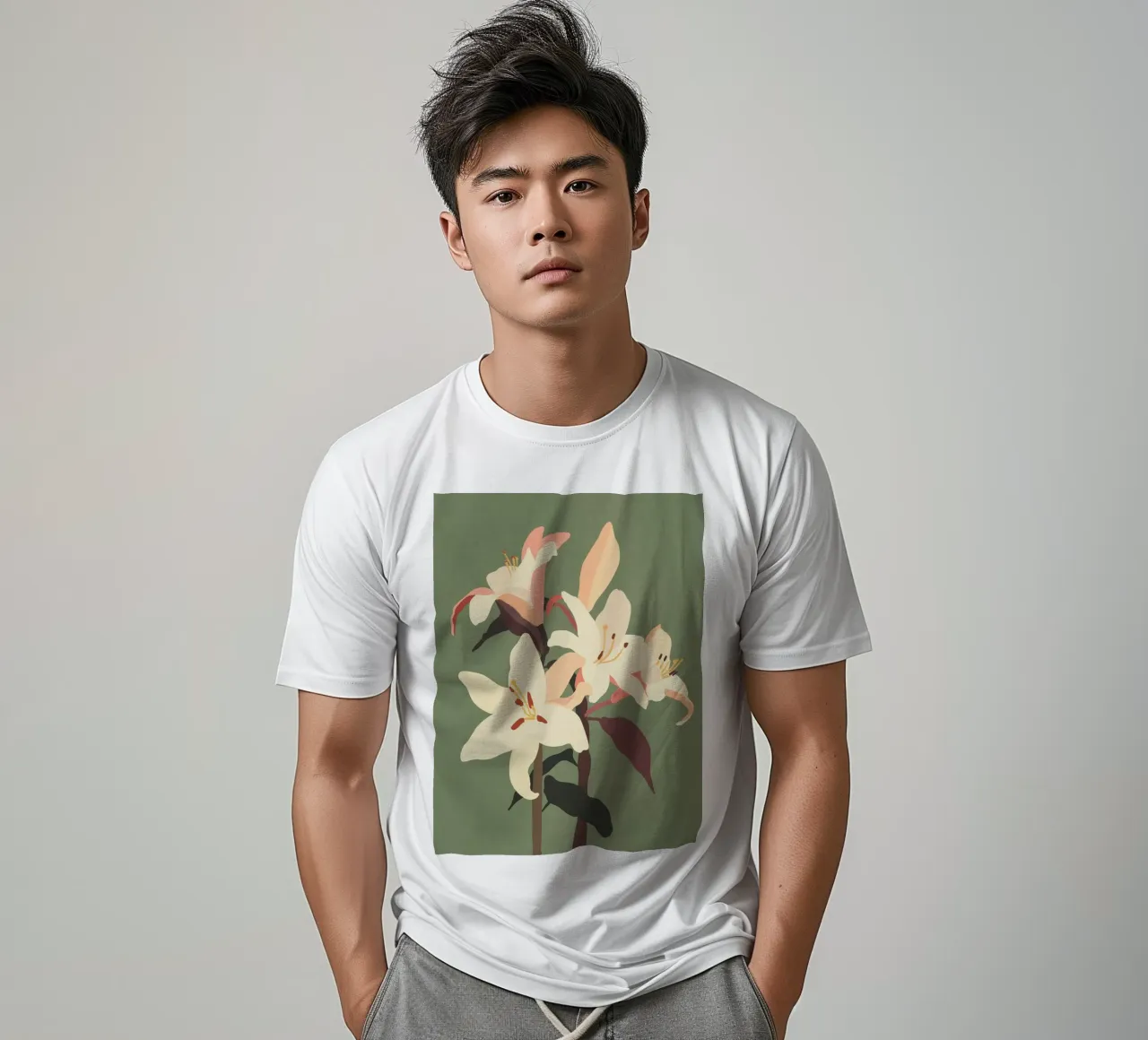 Gigli bianchi 2 t-shirt da ThingDesign