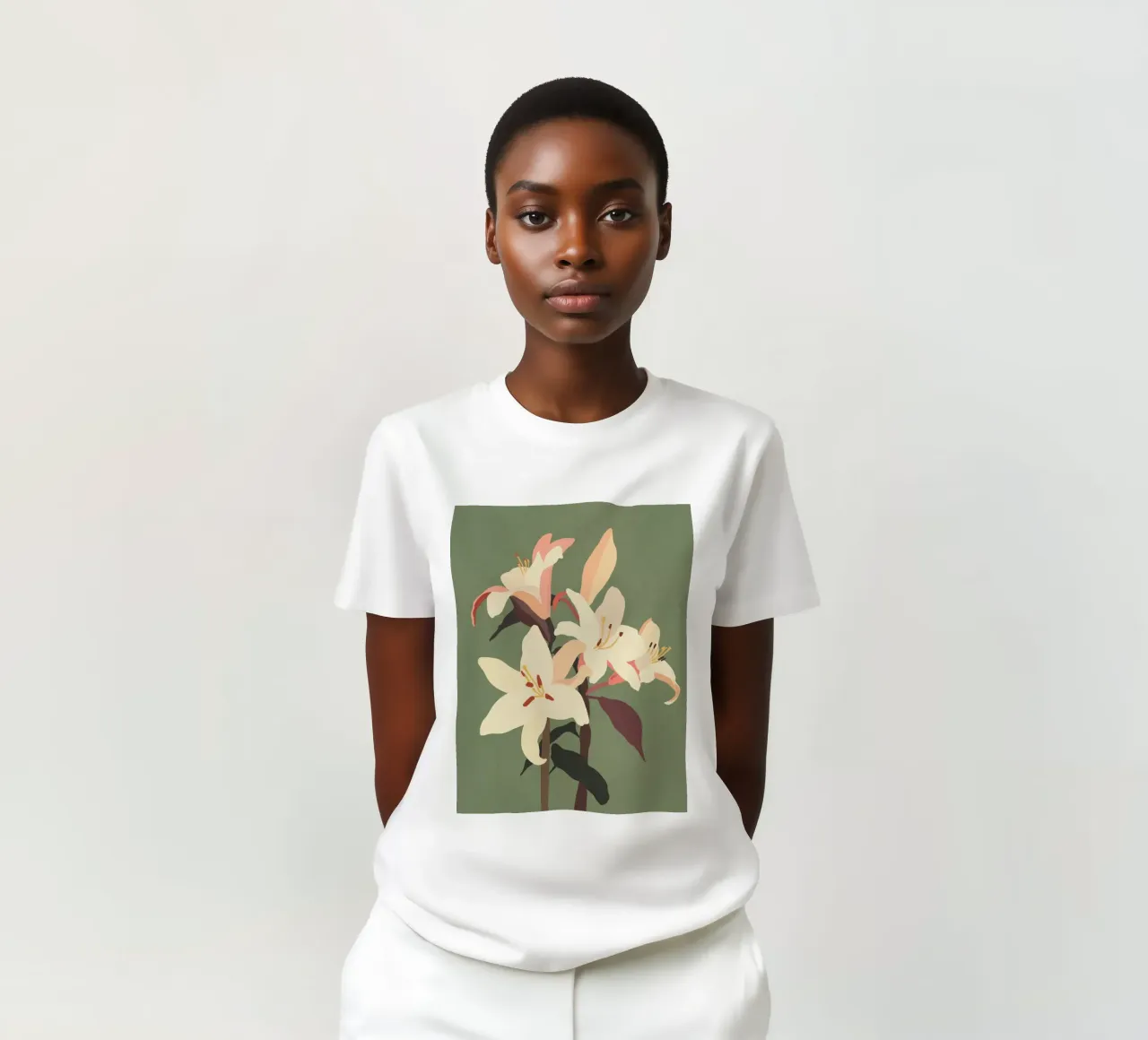 Gigli bianchi 2 t-shirt da ThingDesign