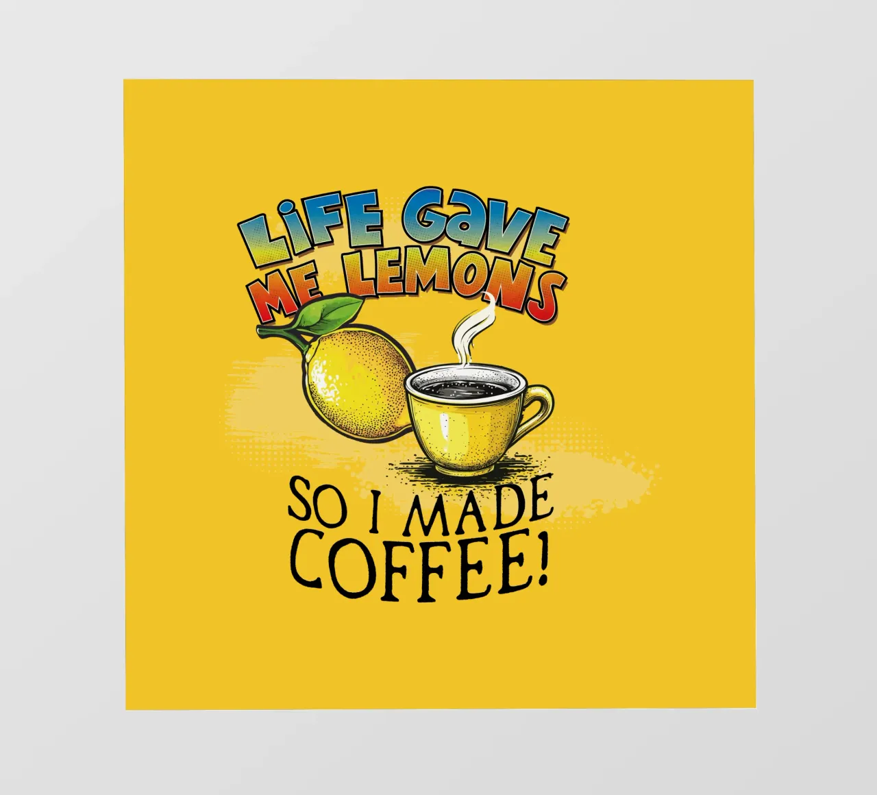 Lemons pellicola backlit da Too Graphic