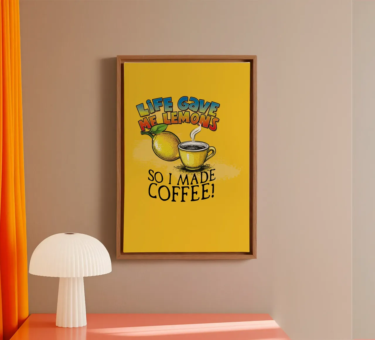 Lemons tela da Too Graphic