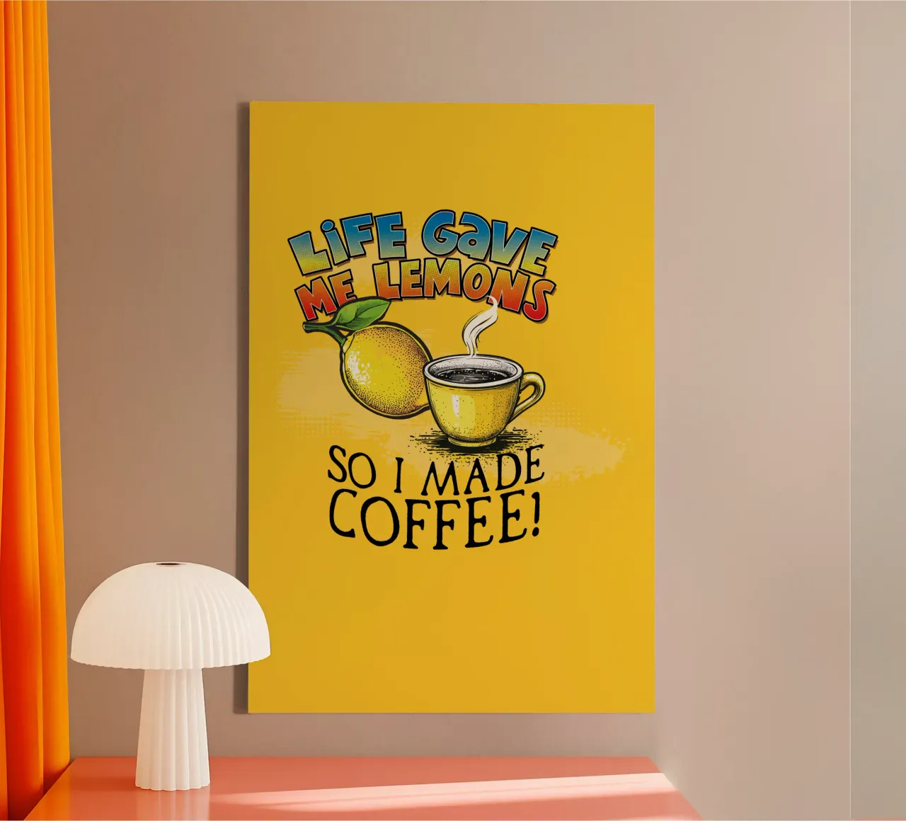 Lemons tela da Too Graphic