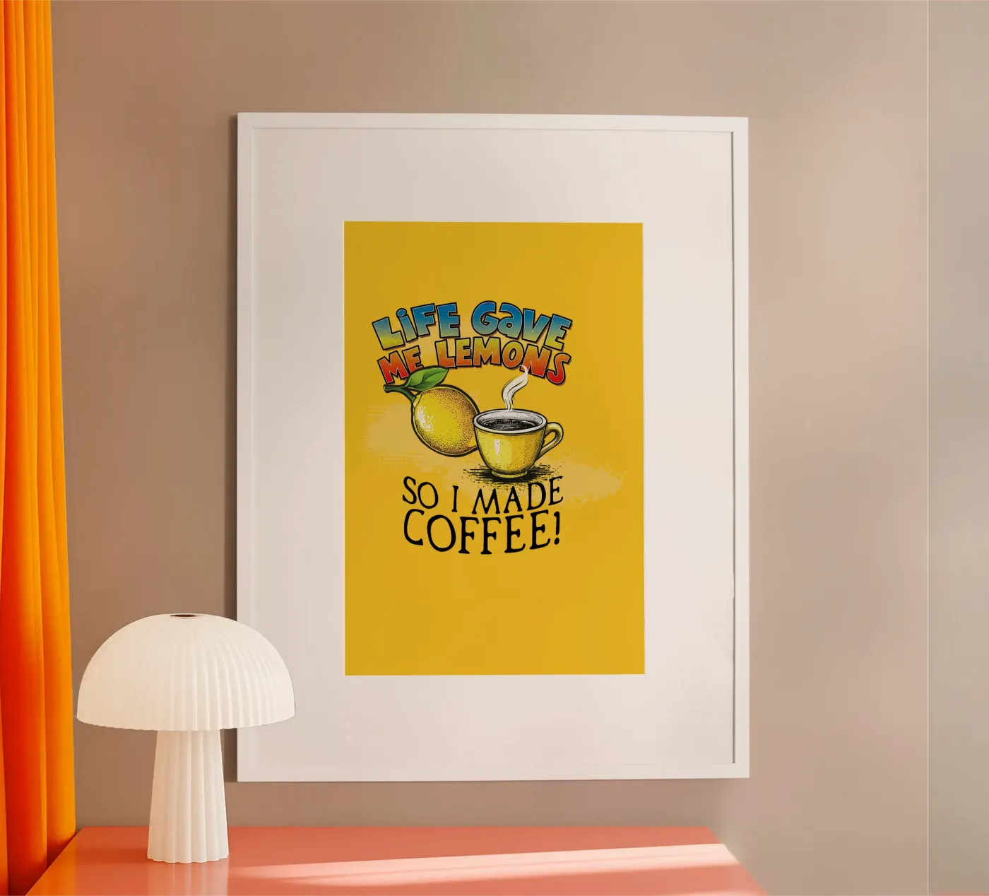 Lemons Poster von Too Graphic