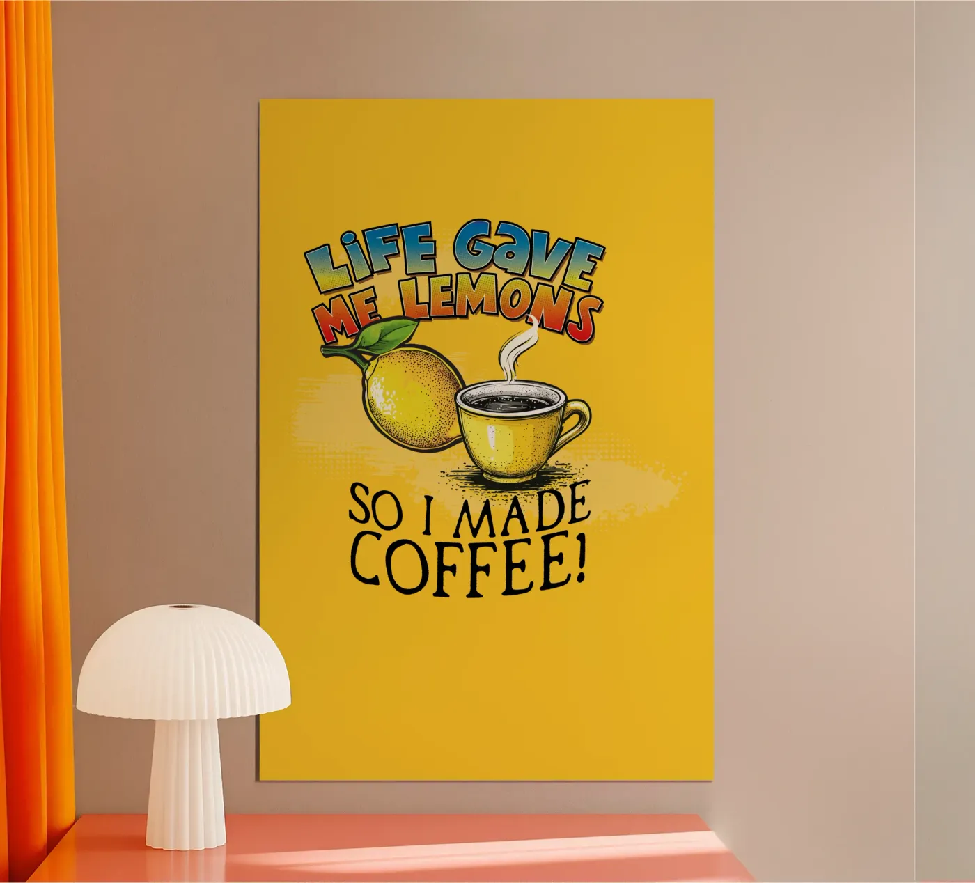 Lemons Poster von Too Graphic