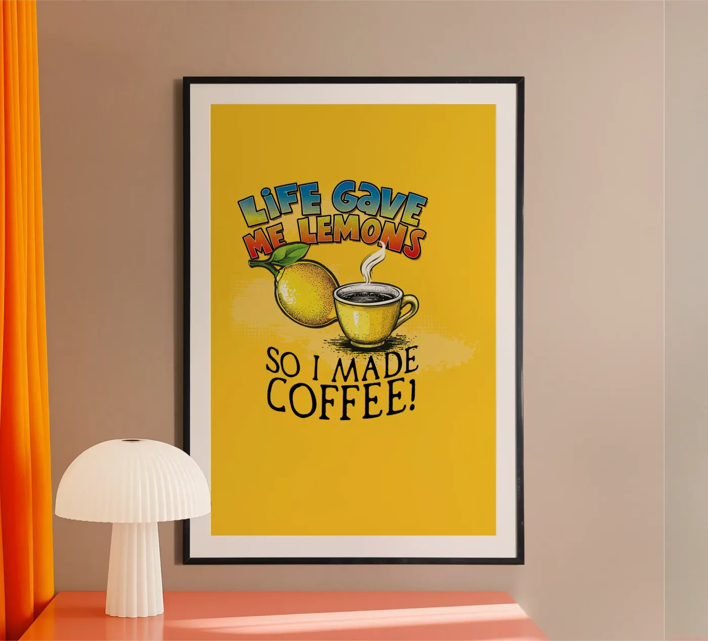 Lemons Poster von Too Graphic