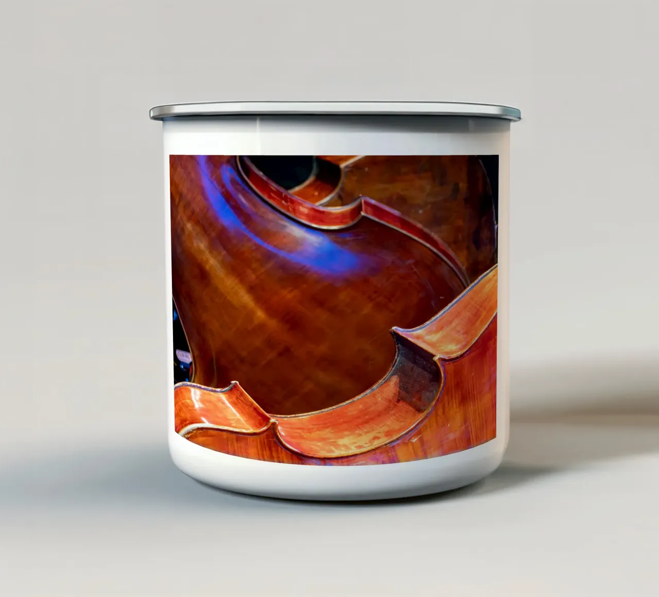Cello tazza in smalto da anderm