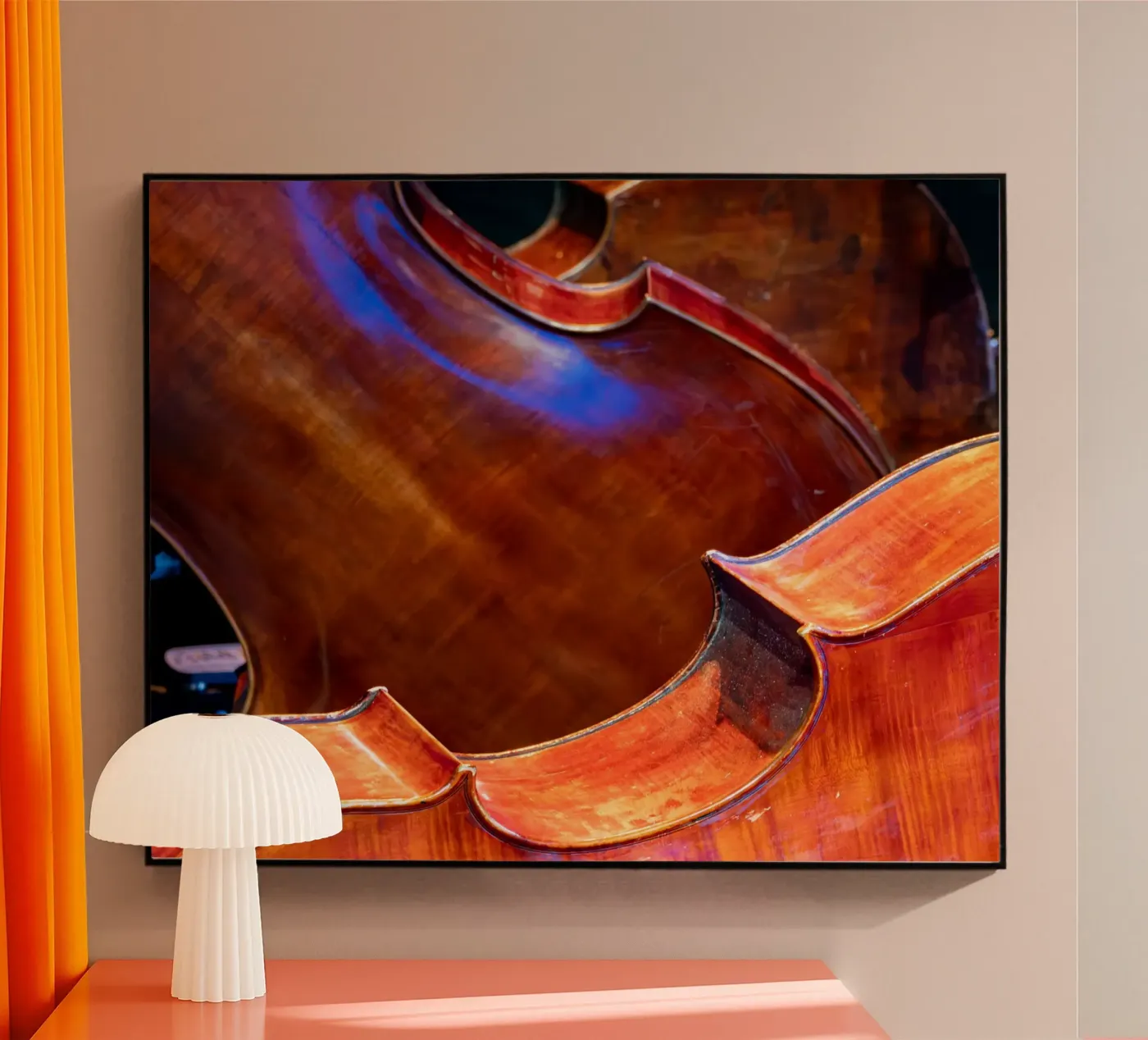Violoncelle plexiglas de anderm
