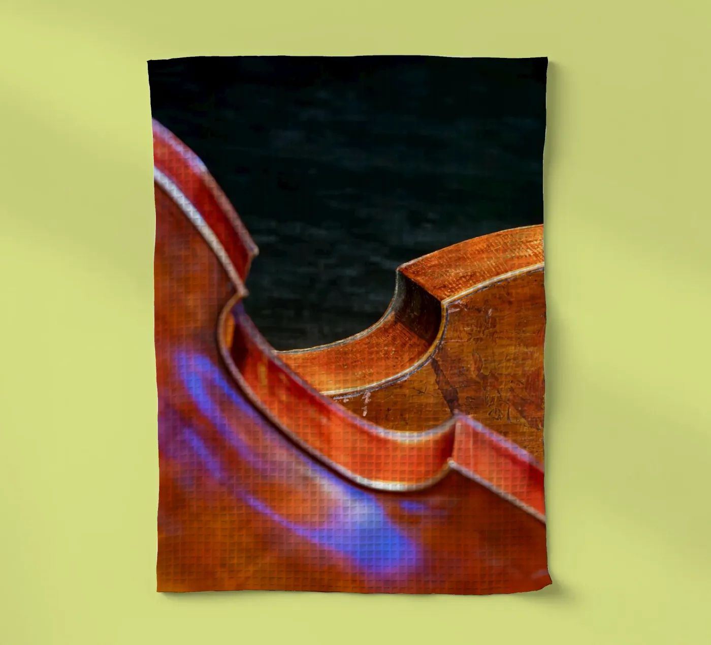 Cello tea towel by anderm