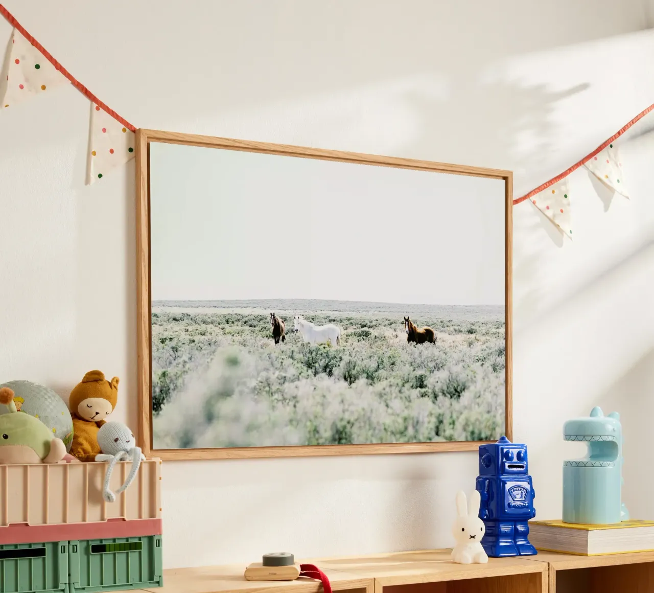 Wild Horses plexiglass da Chris Abatzis