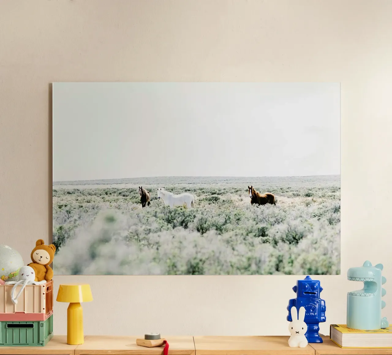 Wild Horses plexiglass da Chris Abatzis