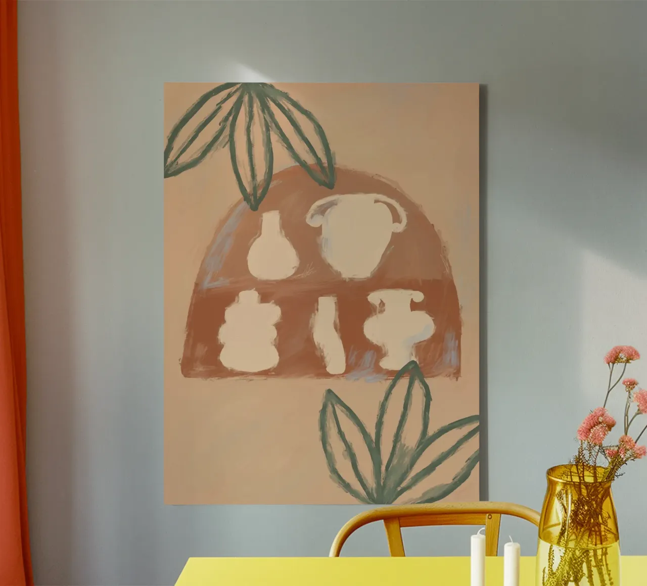 Vie Simple No 105 tela con Cornice a cassetta da treechild