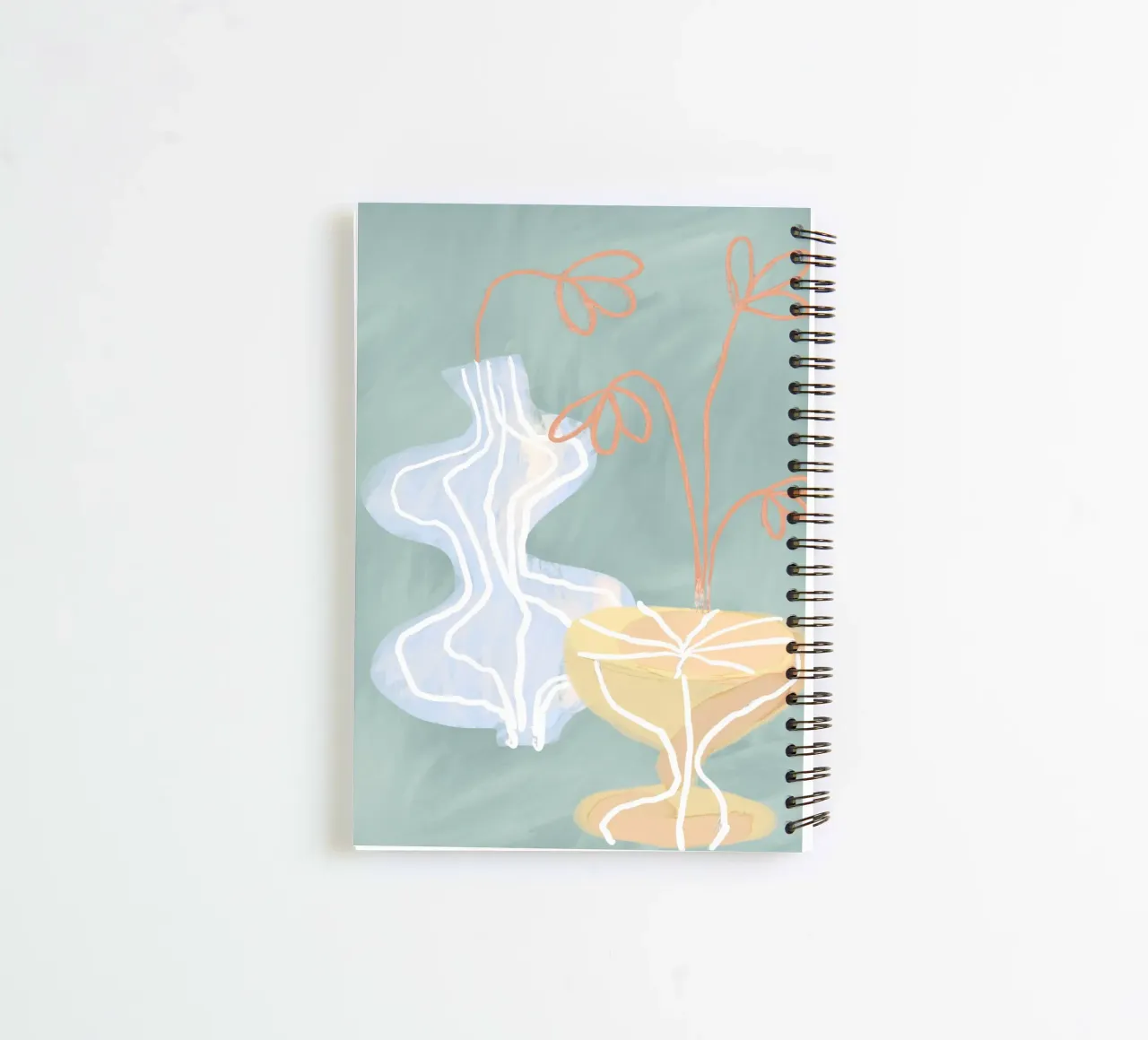 Vie Simple No 108 spiral notebook by treechild