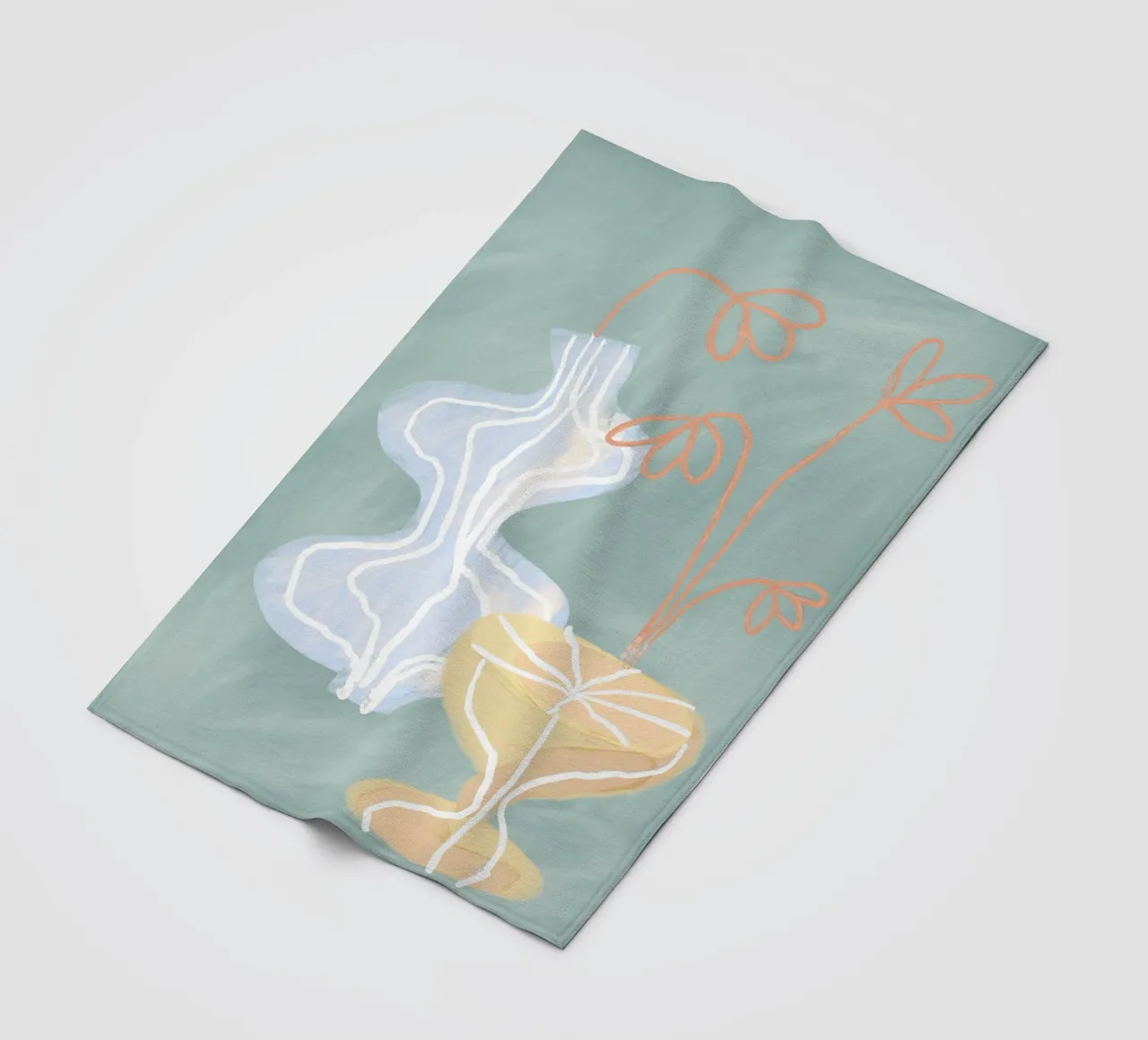 Vie Simple No 108 coperta in pile da treechild