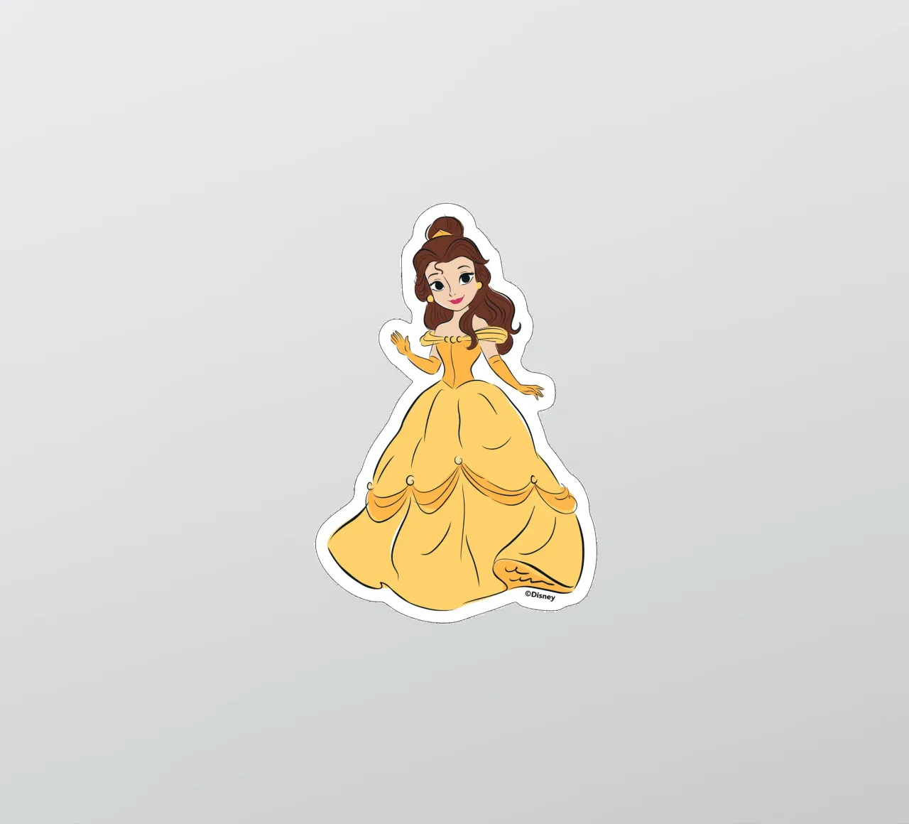 BELLE Sticker von DISNEY PRINCESS - Sticker Shop