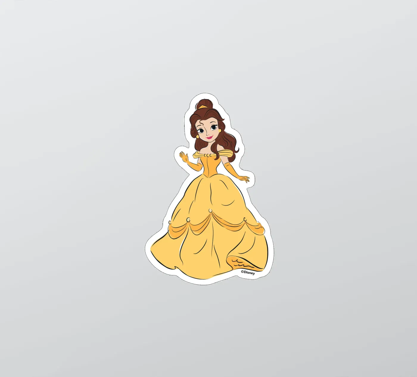 BELLE sticker by DISNEY PRINCESS - Sticker Shop