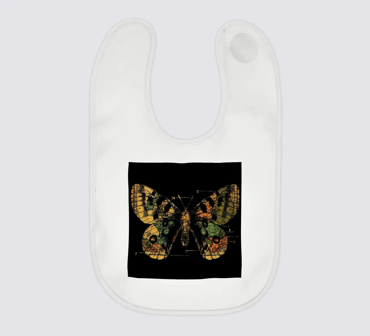 Time Flies bavaglino da Tobe Fonseca