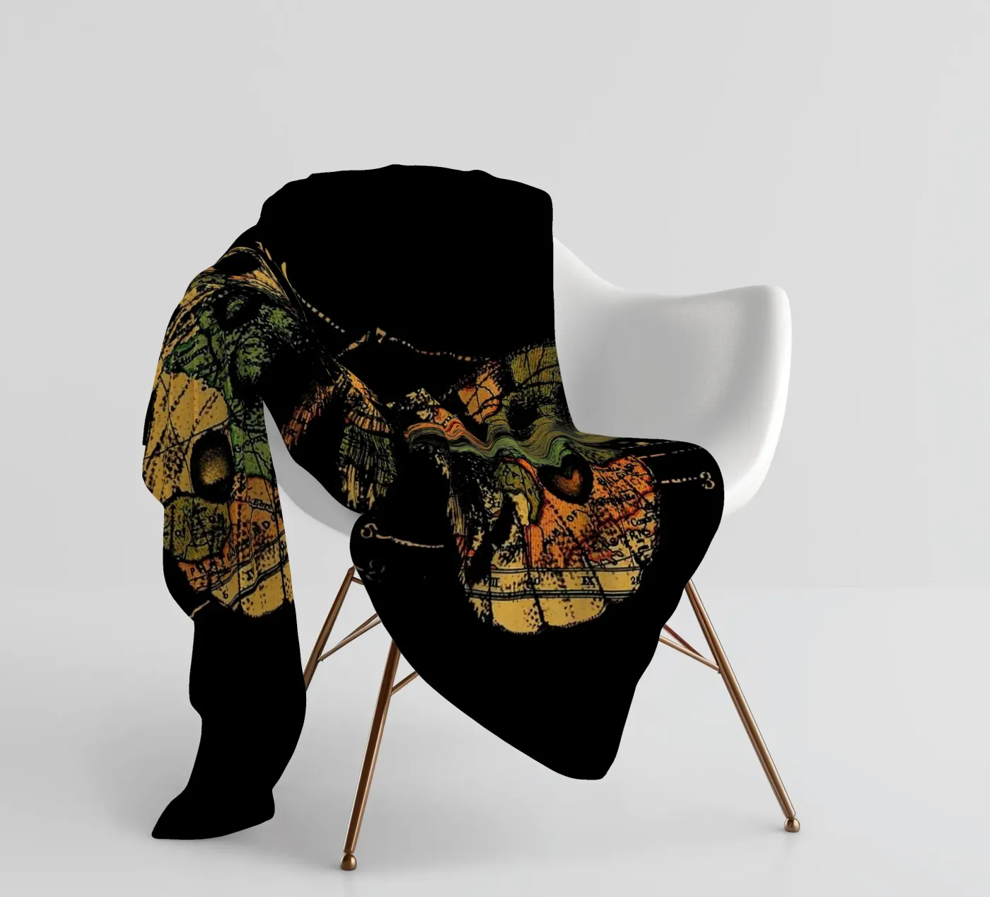 Time Flies Fleecedecke von Tobe Fonseca