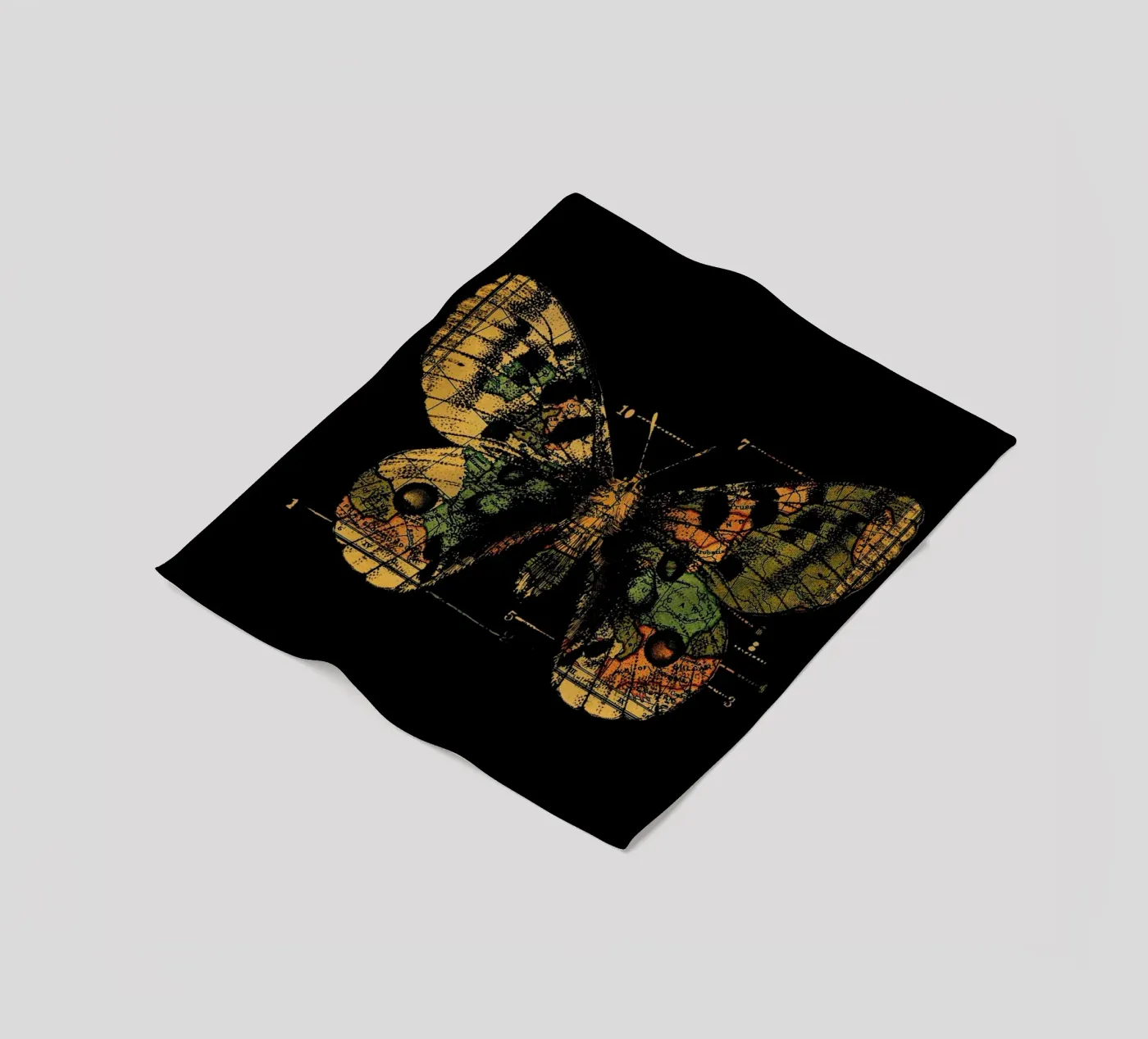 Time Flies Fleecedecke von Tobe Fonseca