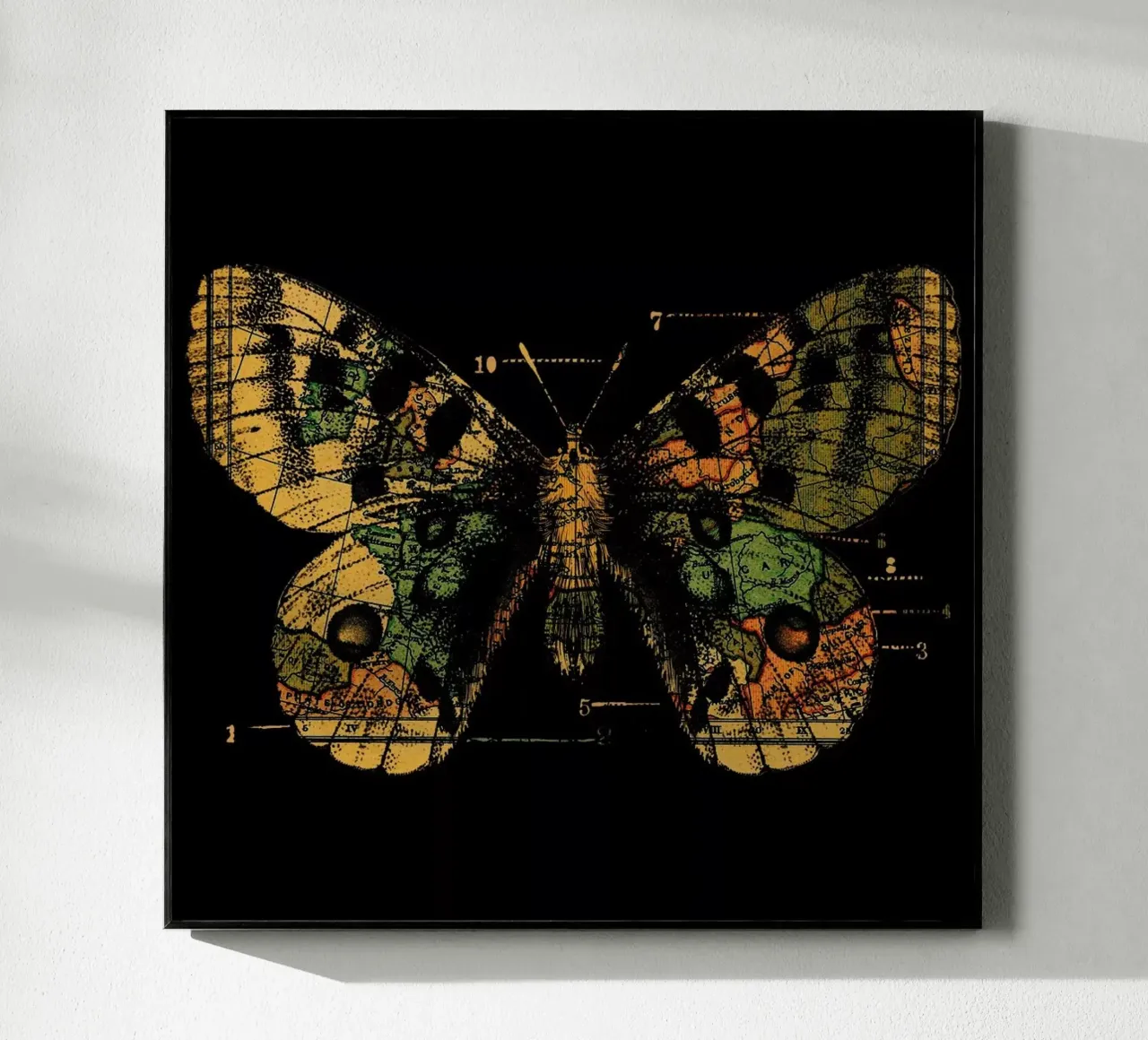 Time Flies plexiglass da Tobe Fonseca