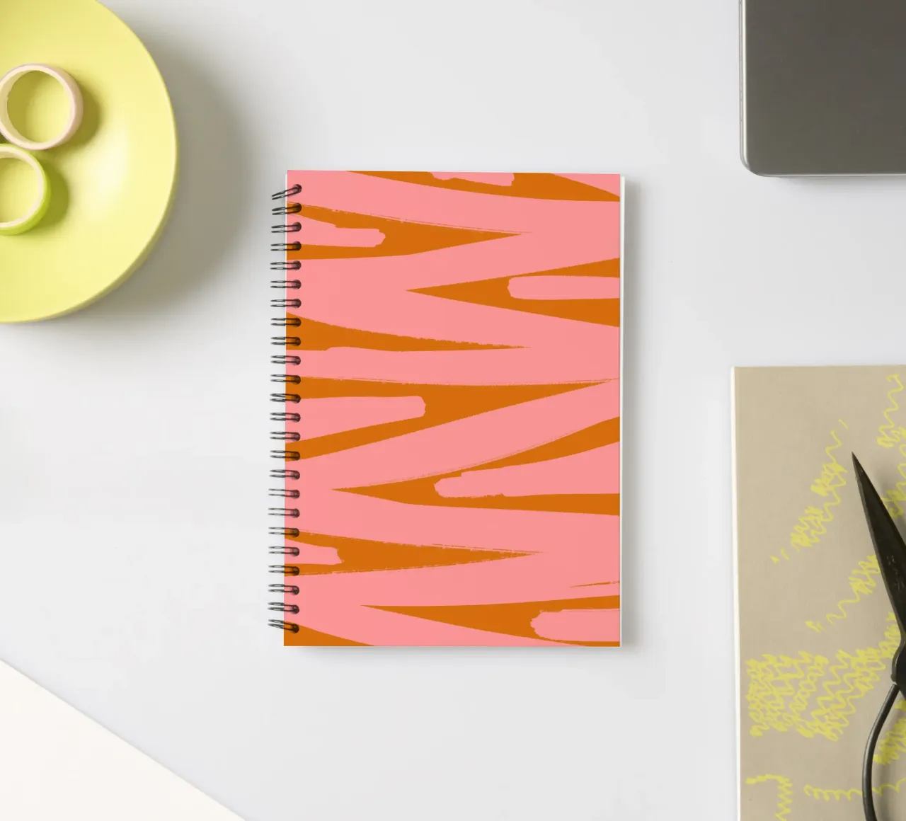Funny Pattern No 1 spiral notebook by treechild
