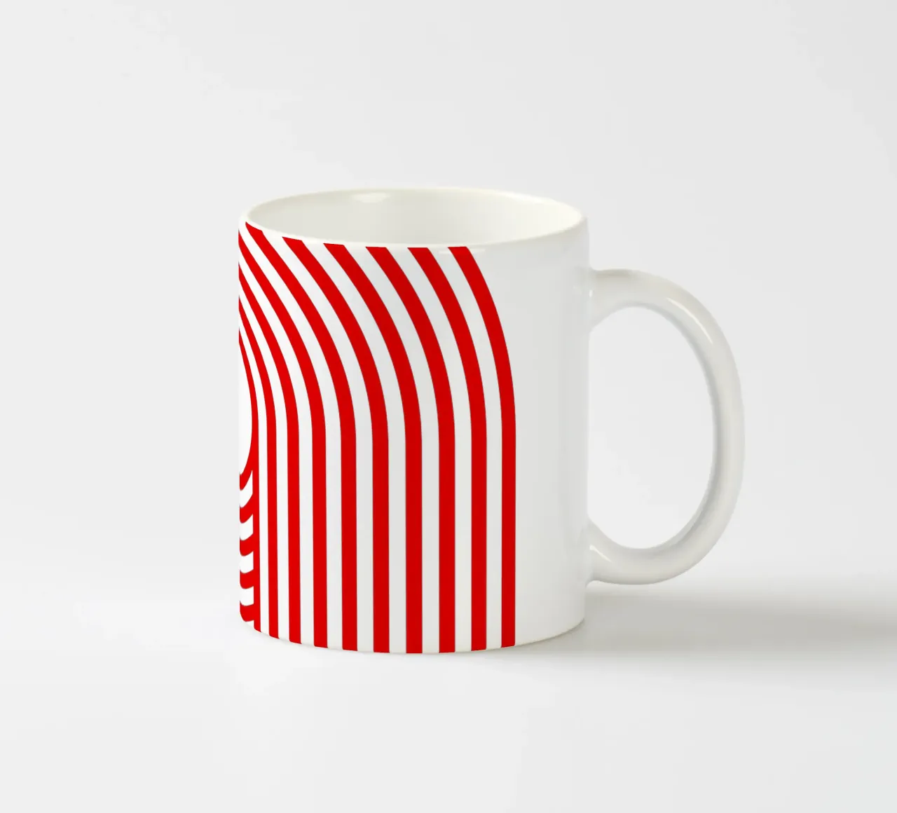 A ! Rouge tazza in ceramica da TCHAK ART