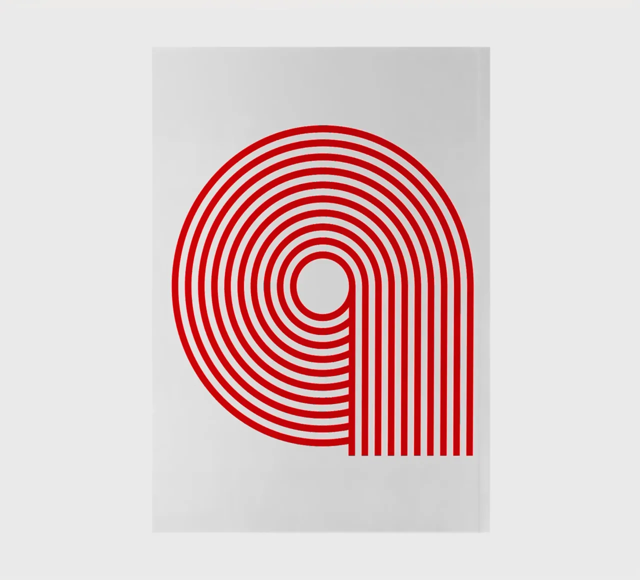 A ! Rouge notebook by TCHAK ART