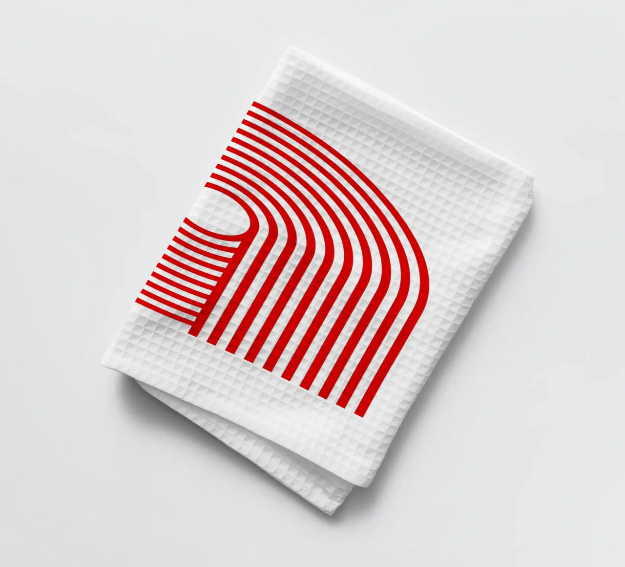 A ! Rouge Geschirrtuch von TCHAK ART