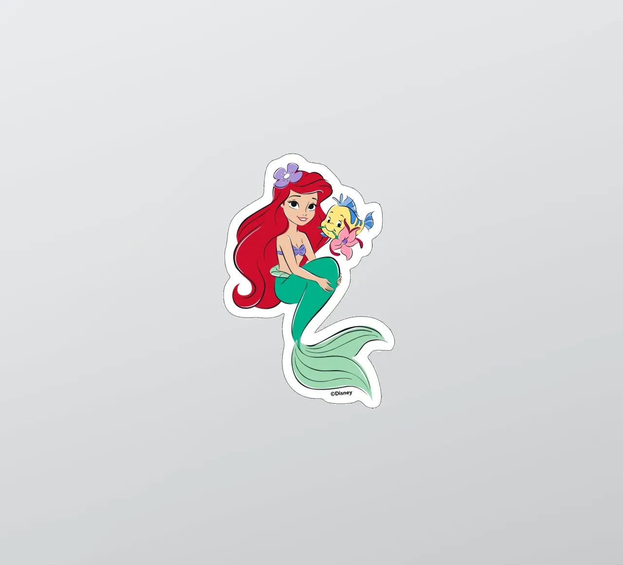 ARIEL sticker van DISNEY PRINCESS - Sticker Shop