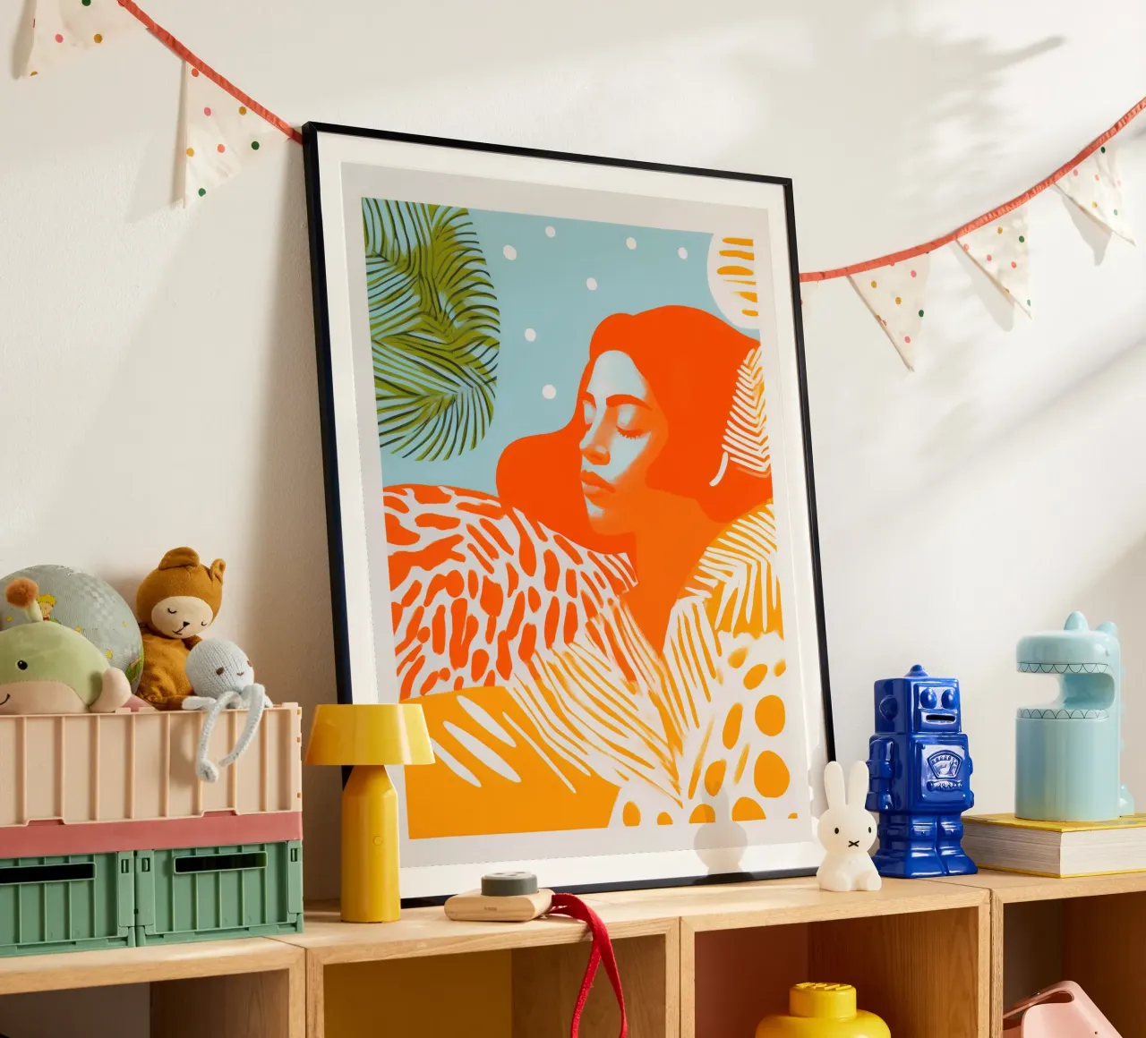 Winter Snow - Summer Dreams | Silkscreen Print poster da Autofocus