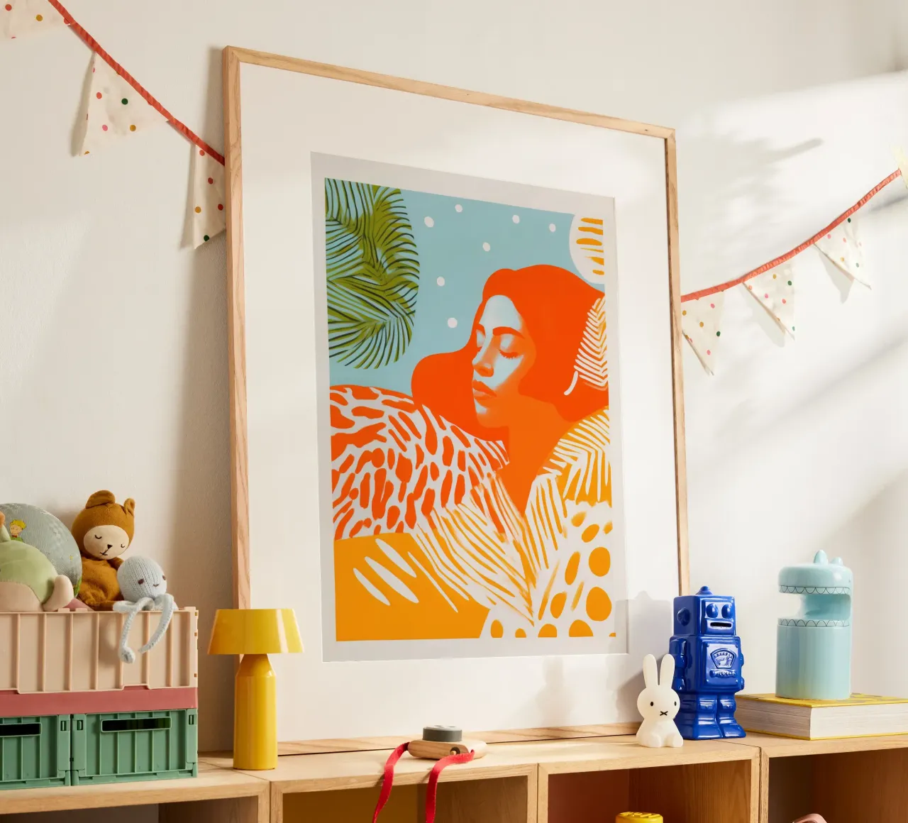 Winter Snow - Summer Dreams | Silkscreen Print poster da Autofocus