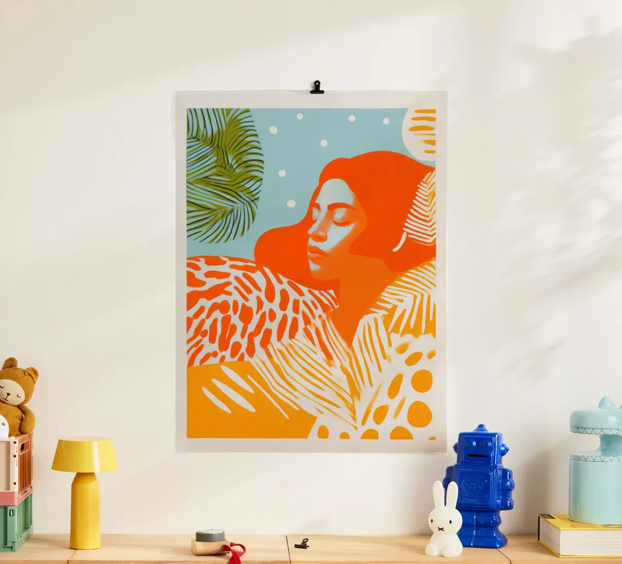 Winter Snow - Summer Dreams | Silkscreen Print poster da Autofocus