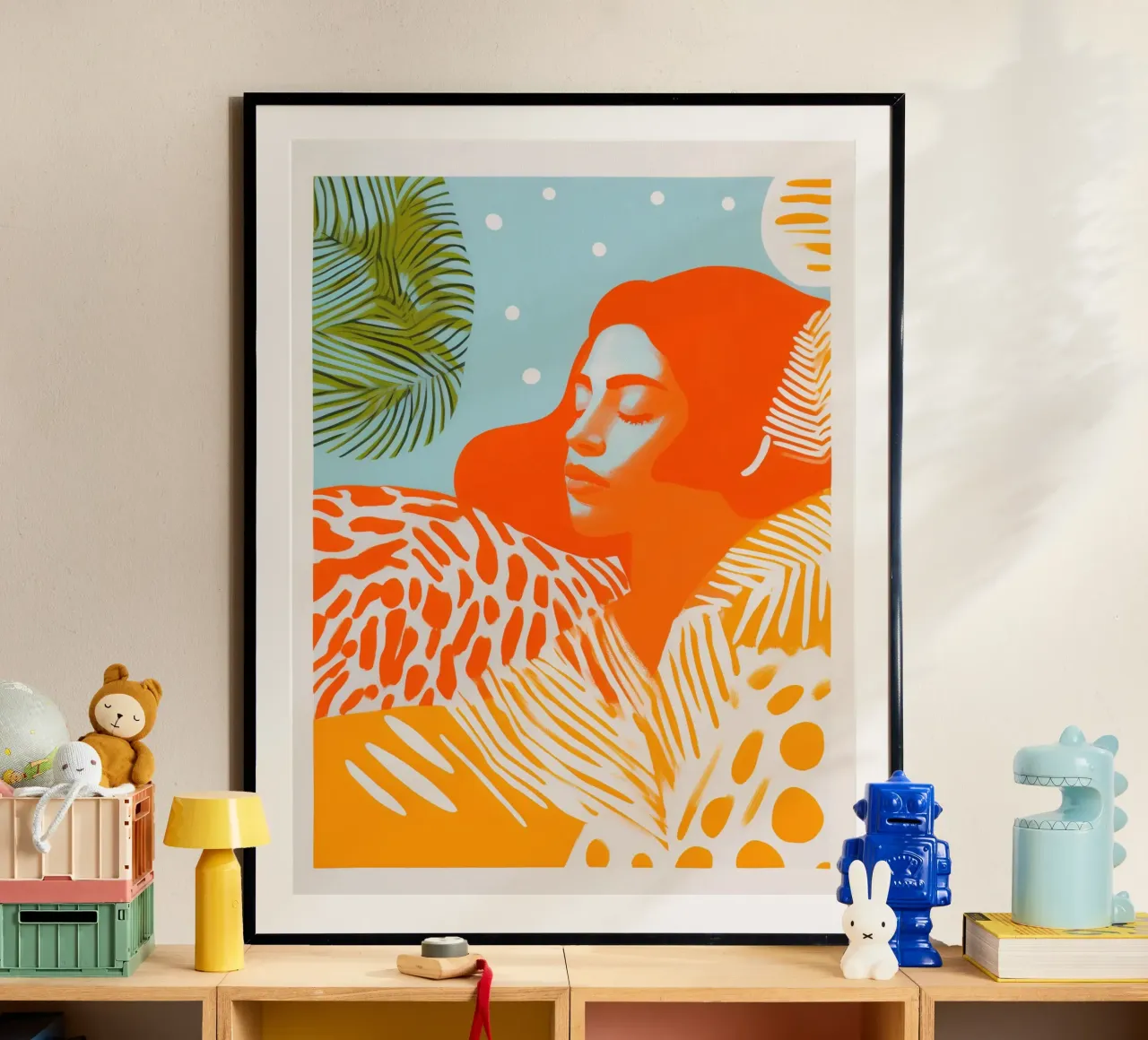 Winter Snow - Summer Dreams | Silkscreen Print poster da Autofocus