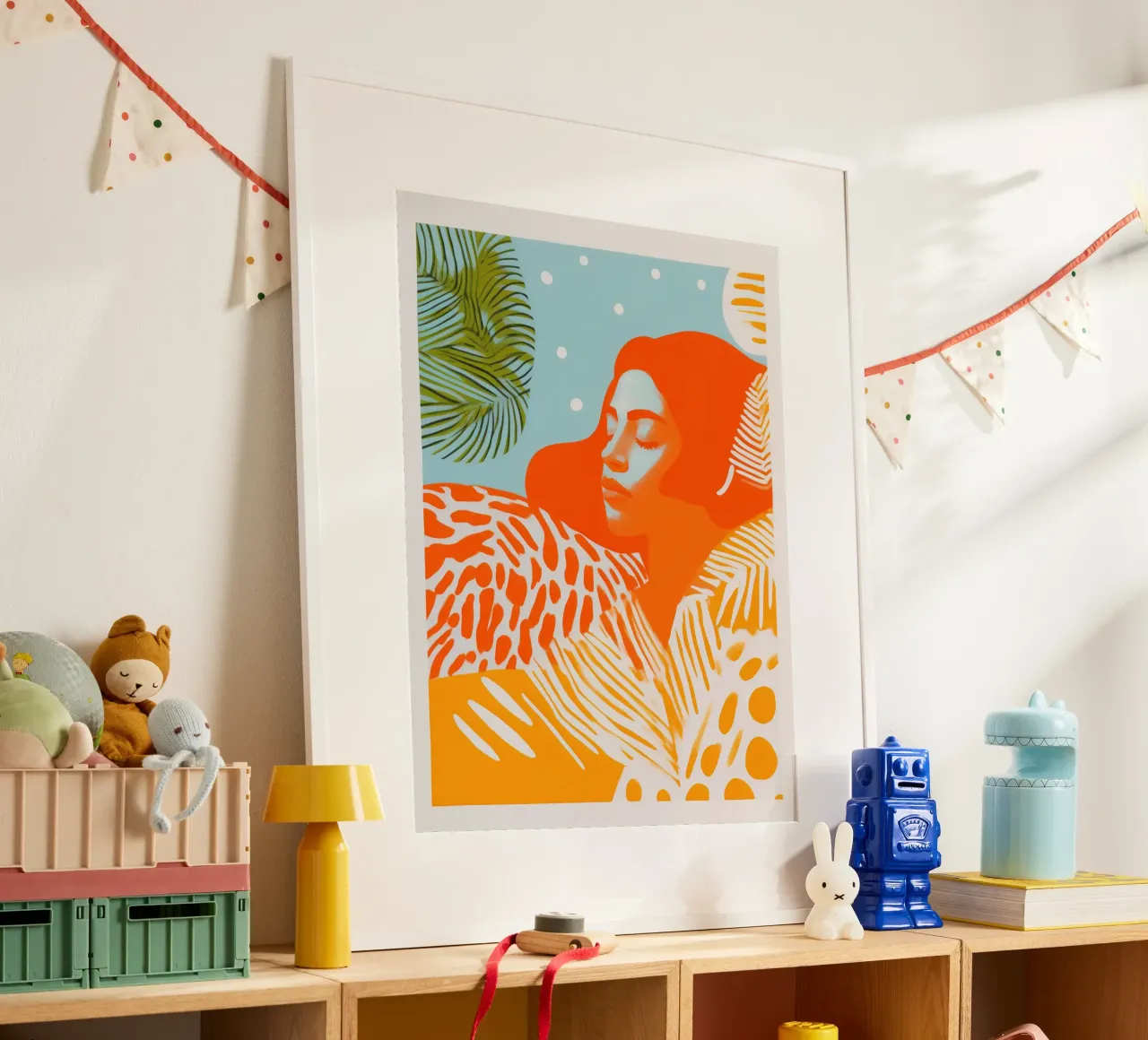 Winter Snow - Summer Dreams | Silkscreen Print poster da Autofocus