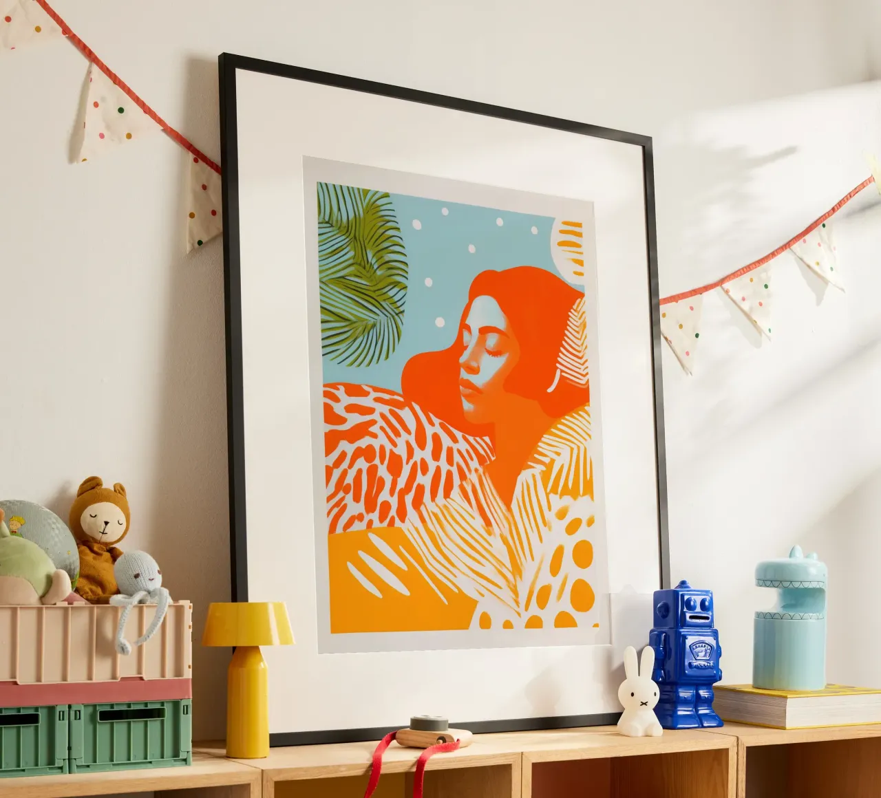 Winter Snow - Summer Dreams | Silkscreen Print poster da Autofocus