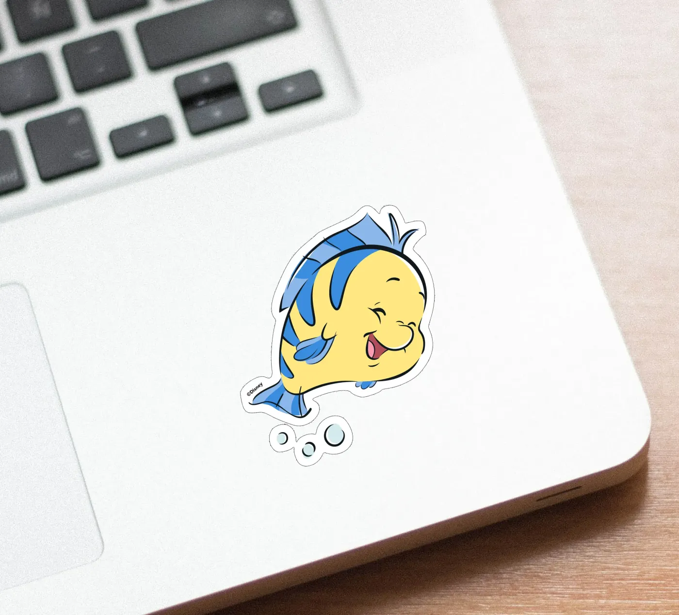 FLOUNDER autocollant de DISNEY PRINCESS - Sticker Shop