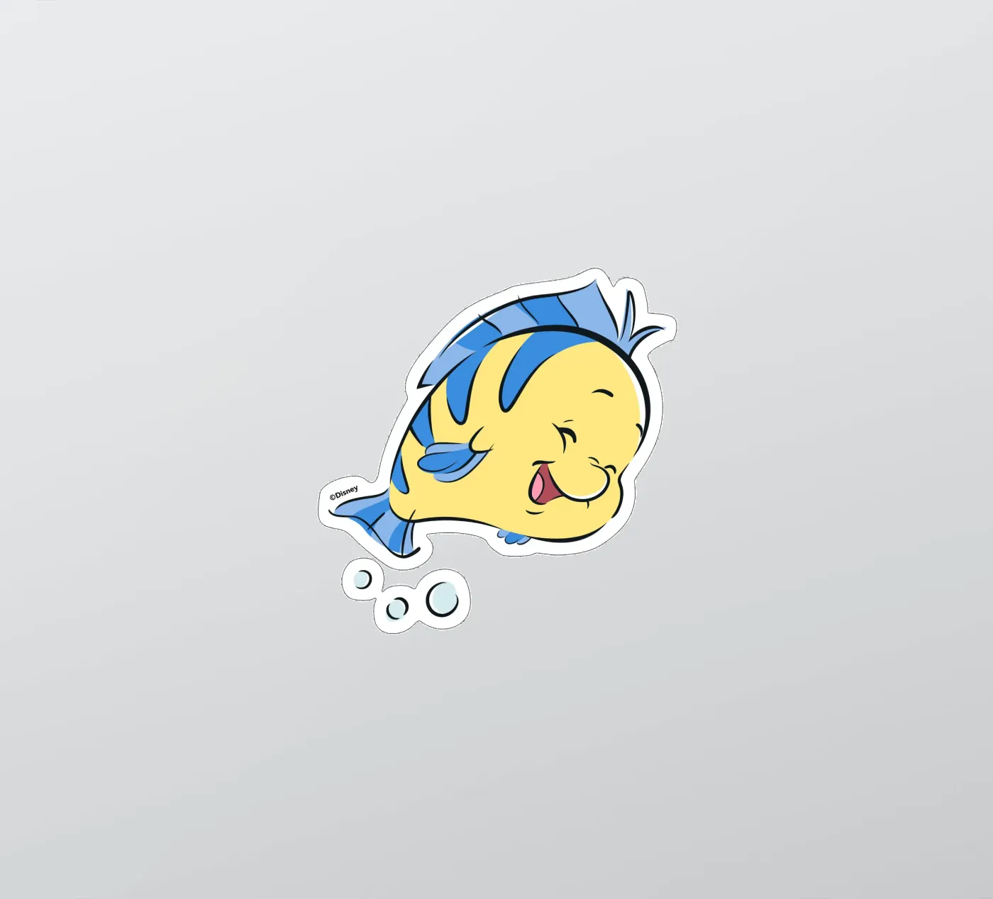FLOUNDER autocollant de DISNEY PRINCESS - Sticker Shop