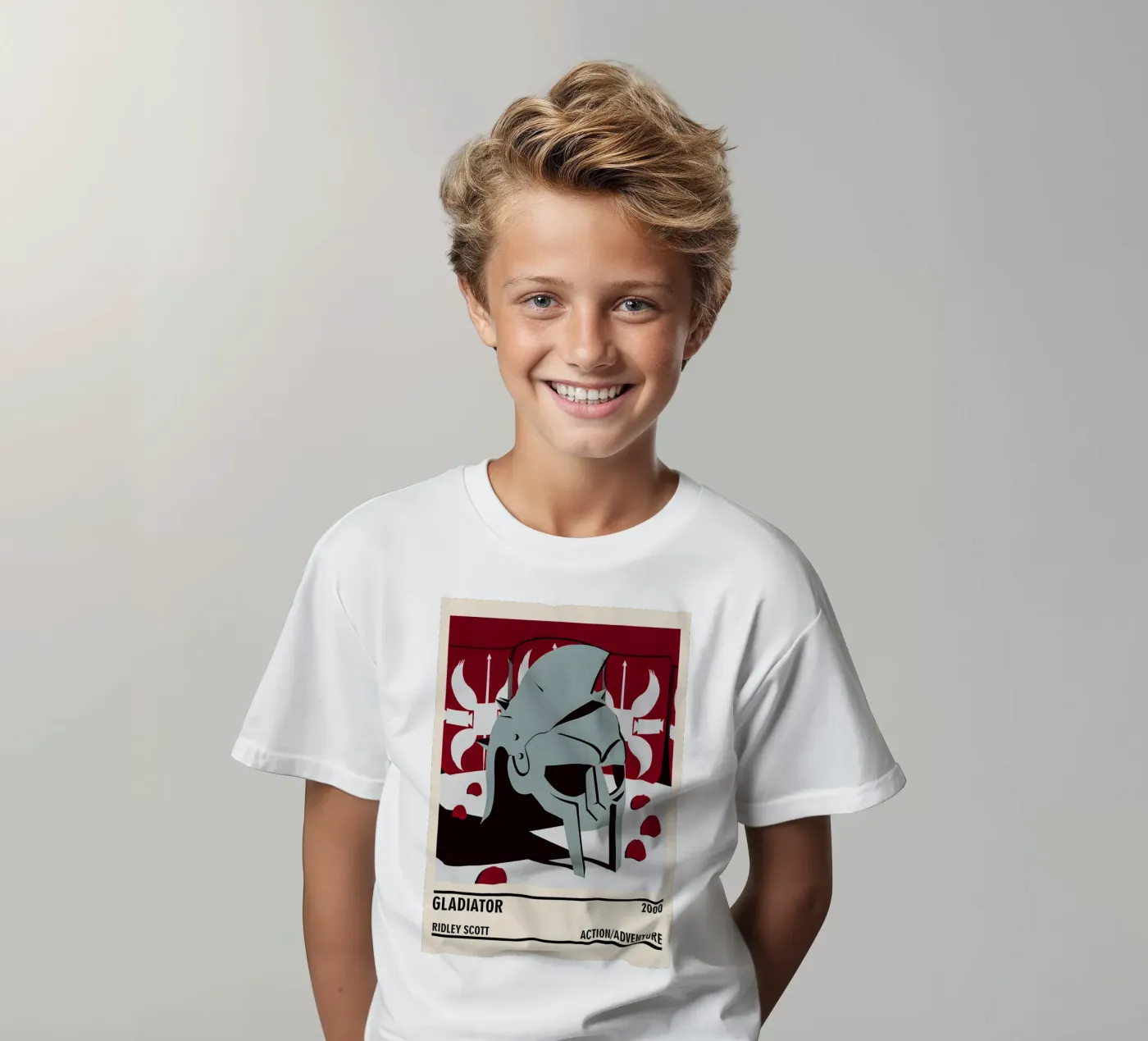 Gladiator kinder t-shirt van TheArtstudio