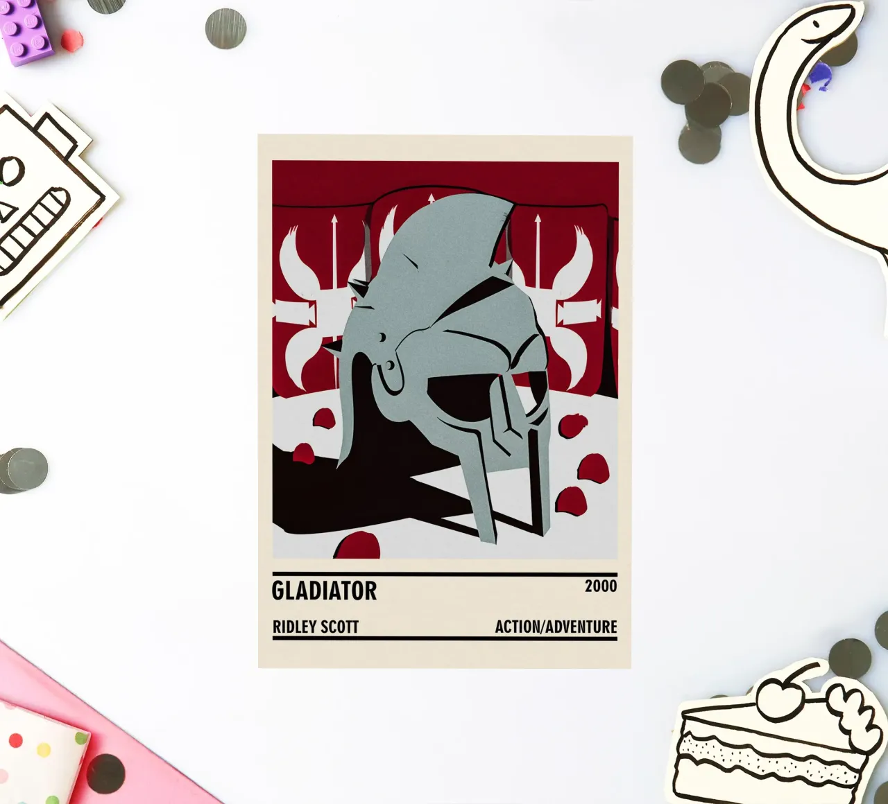 Gladiator sticker by TheArtstudio