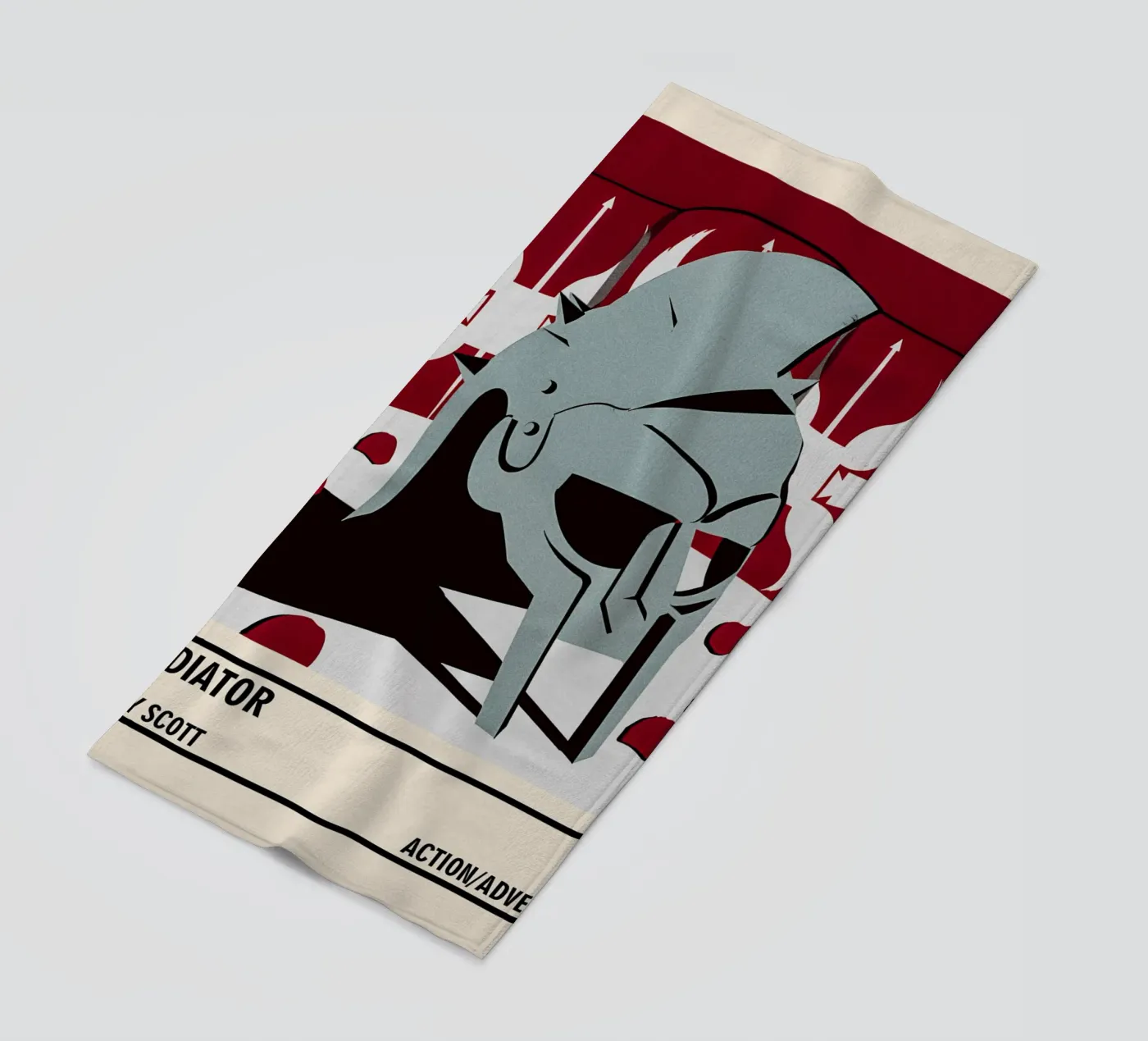 Gladiator strandhanddoek van TheArtstudio