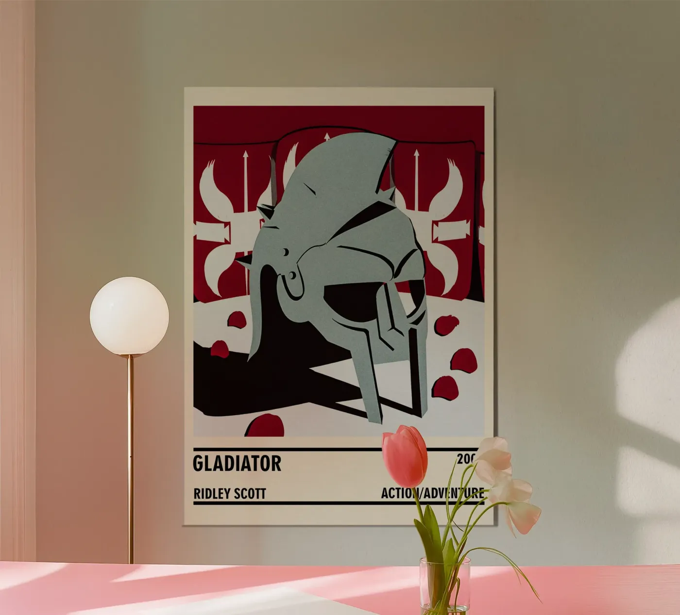 Gladiator alluminio dibond da TheArtstudio