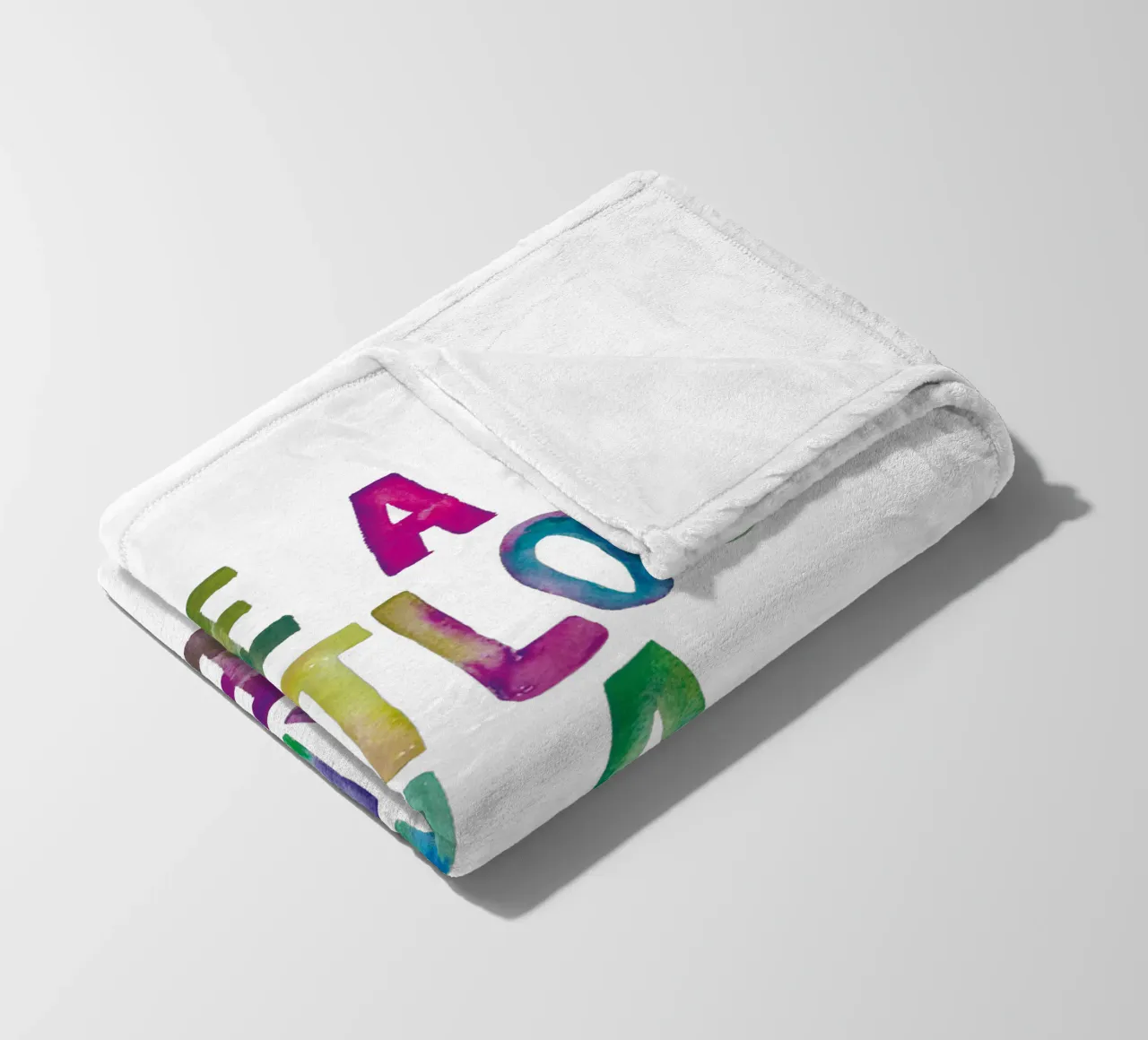 Essere un Fruitloop in un mondo di Cheerios coperta in pile da THE MOTIVATED TYPE