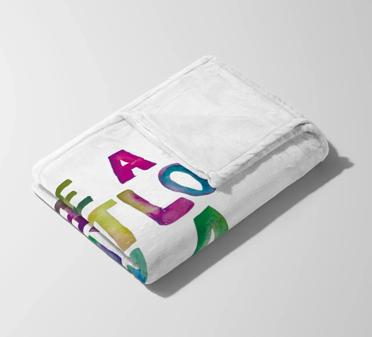 Essere un Fruitloop in un mondo di Cheerios coperta in pile da THE MOTIVATED TYPE