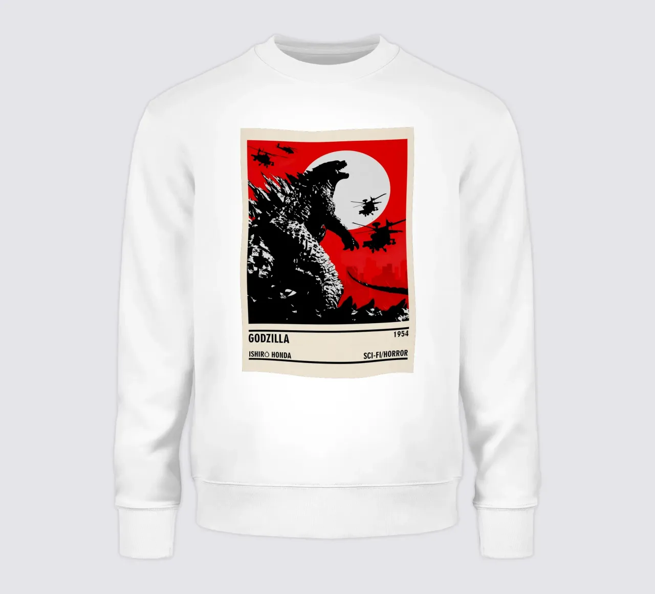 Godzilla felpa da TheArtstudio