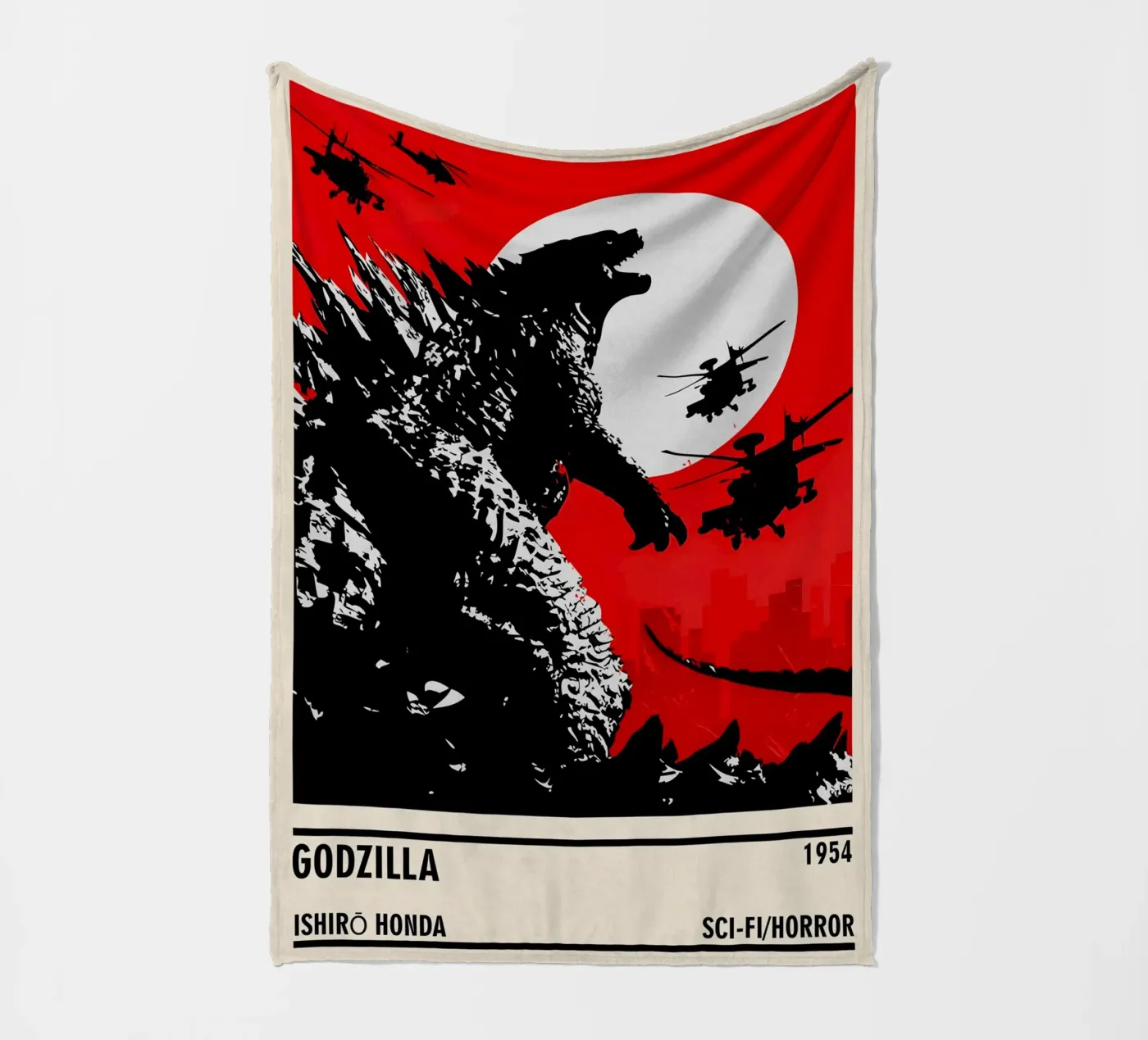 Godzilla Fleecedecke von TheArtstudio