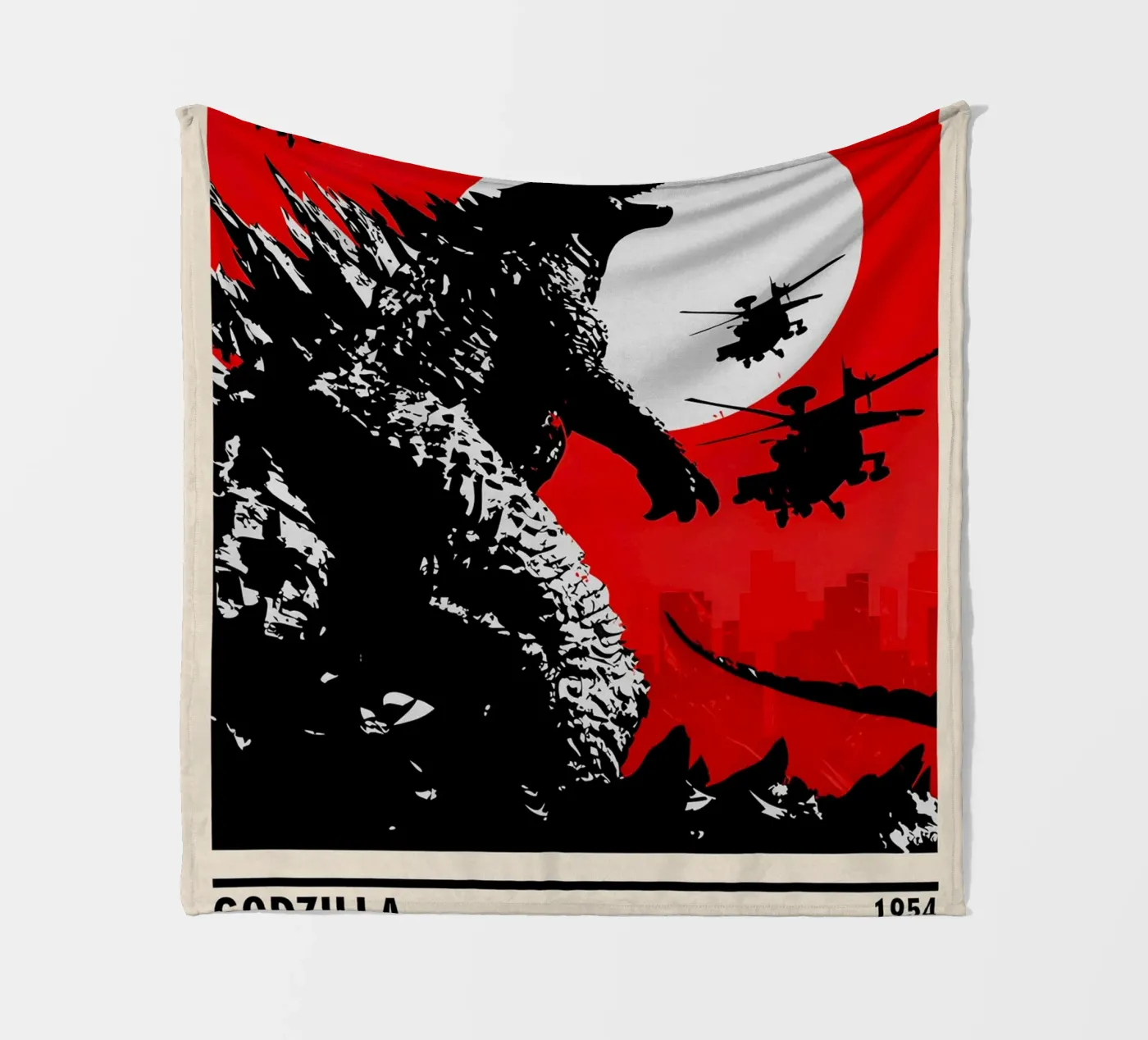 Godzilla Fleecedecke von TheArtstudio